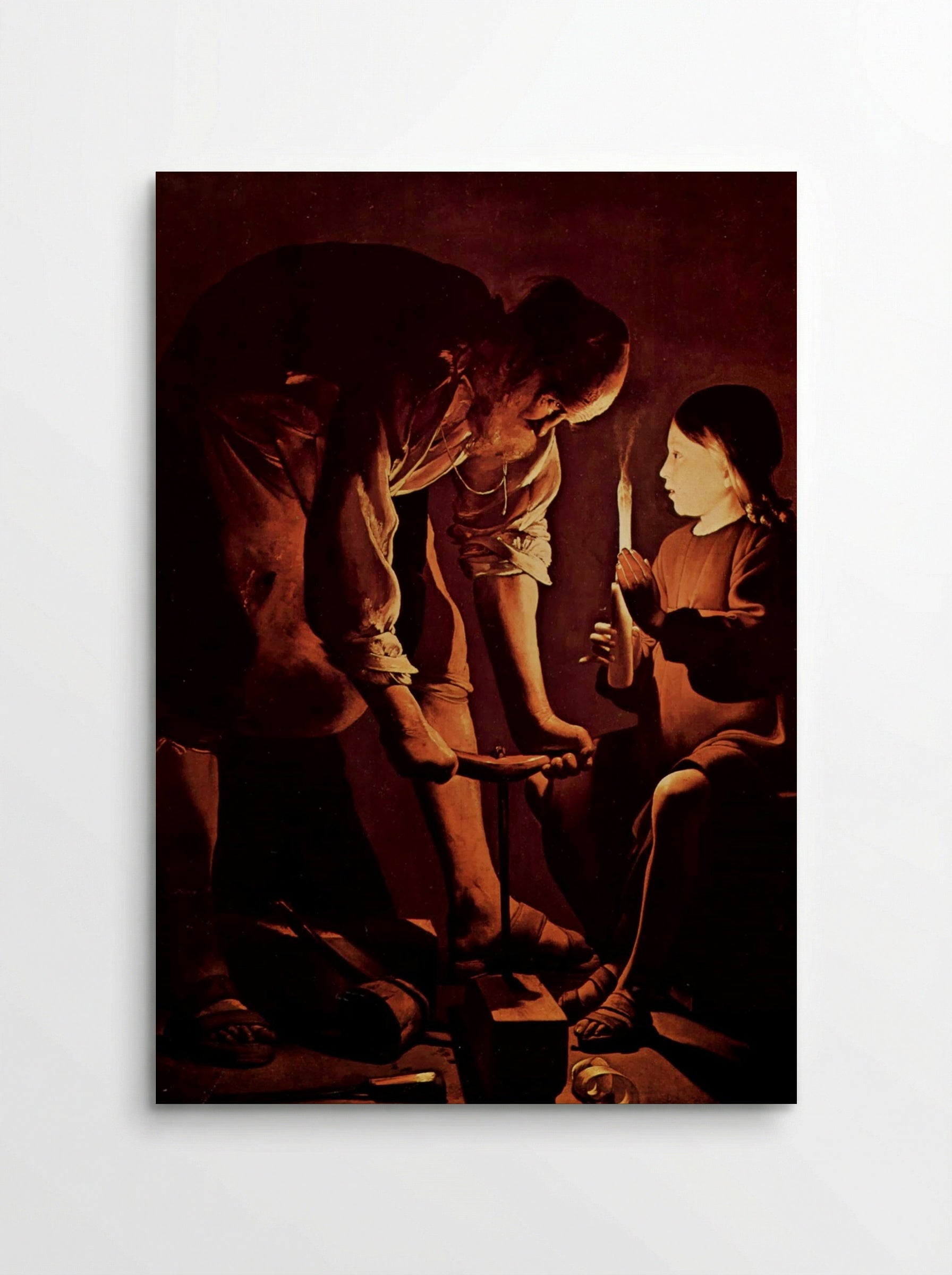 St. Joseph, the Carpenter - Georges de la Tour - Poster