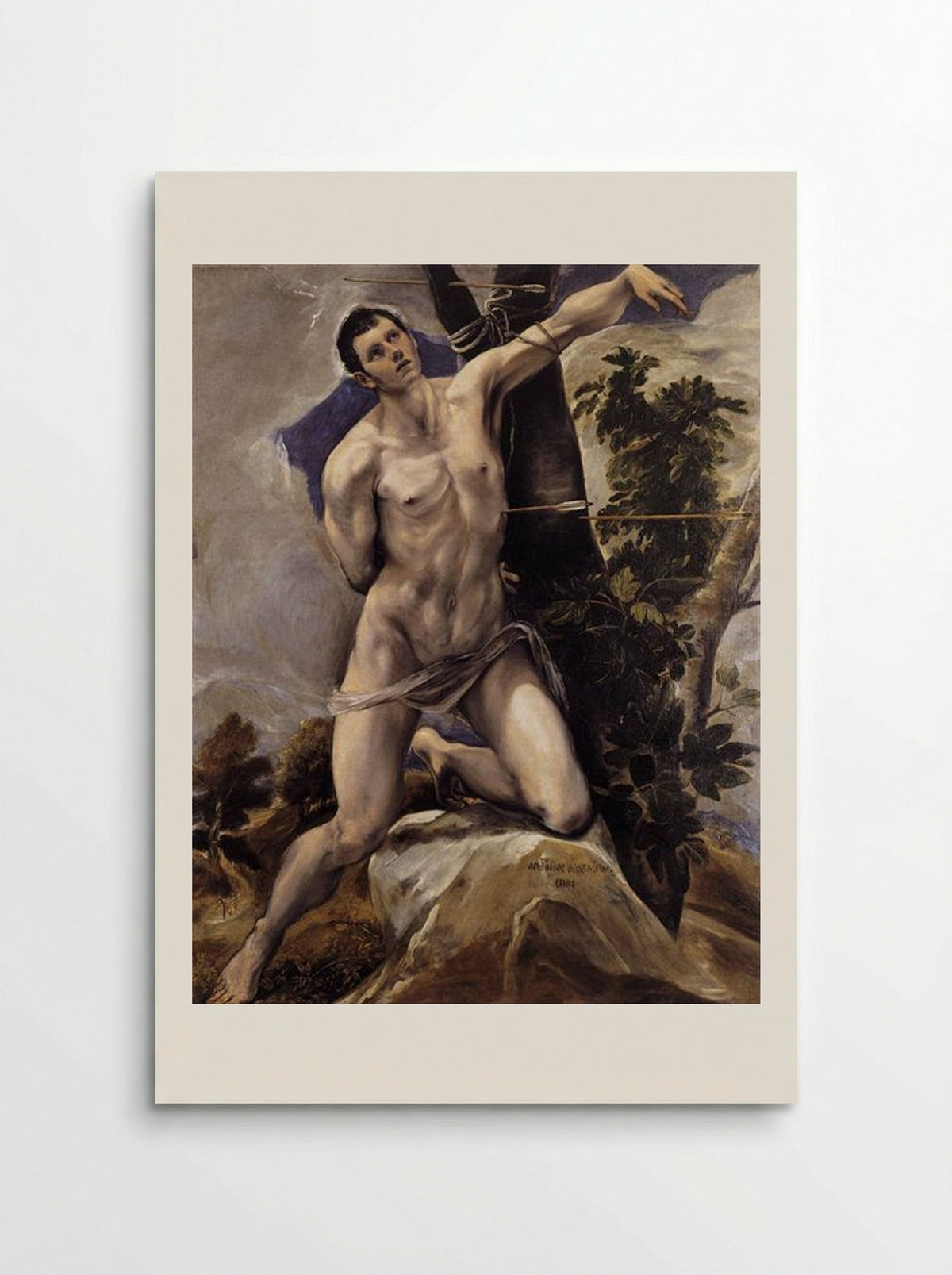St. Sebastian - El Greco - Poster