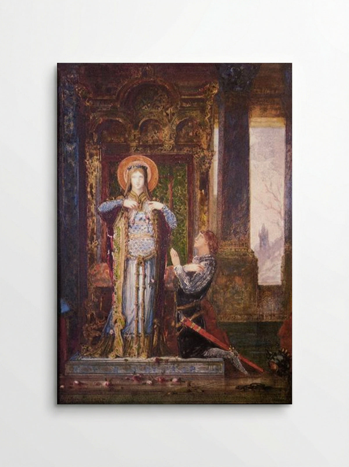 St. Elisabeth of Hungary (The Miracle of the Roses) - Gustave Moreau - Poster