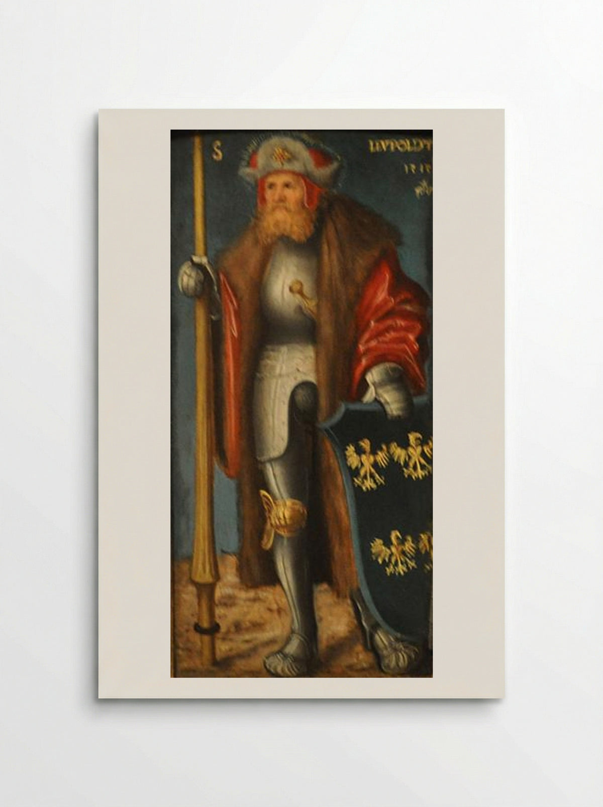 St. Leopold - Lucas Cranach the Elder - Poster