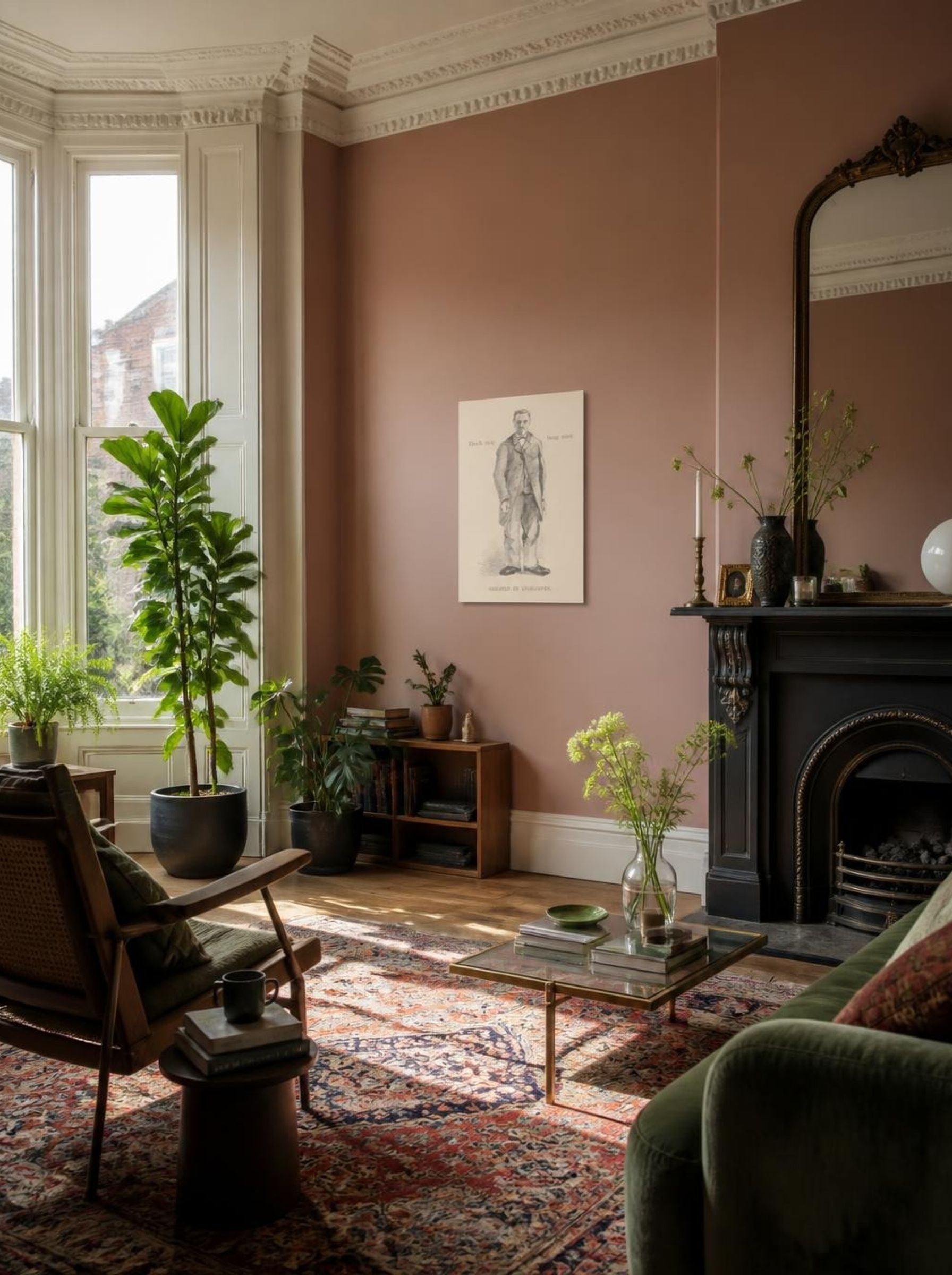 Staande man in overjas - Theo van Hoytema - Lifestyle