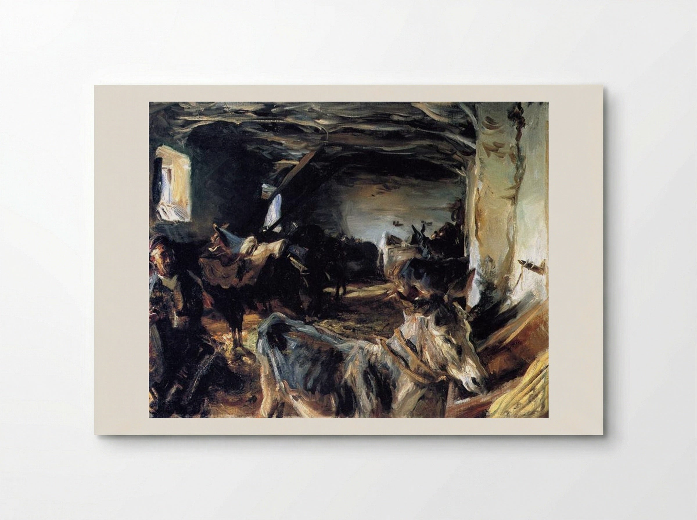 Stable at Cuenca - John Singer Sargent - Poster