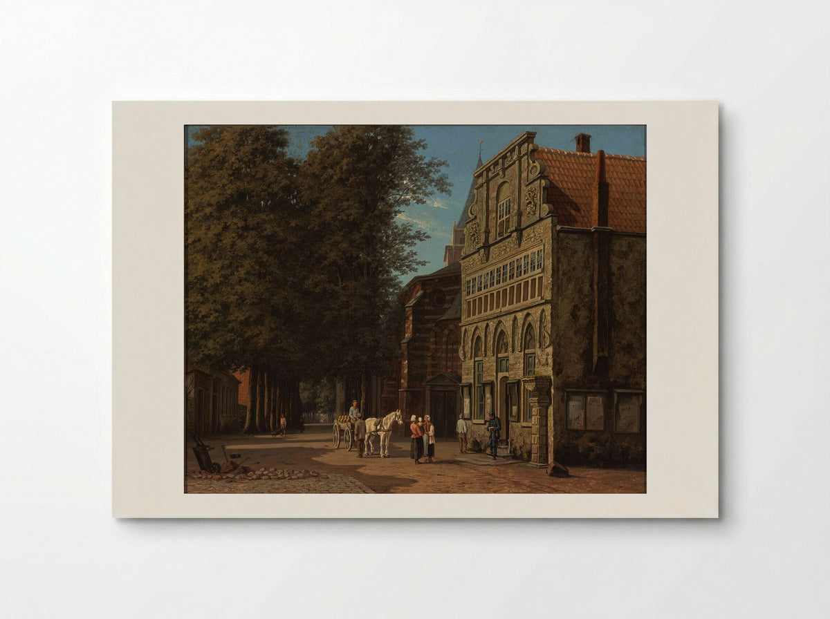 Stadhuis van Veere - Willem de Haas Hemken - Poster