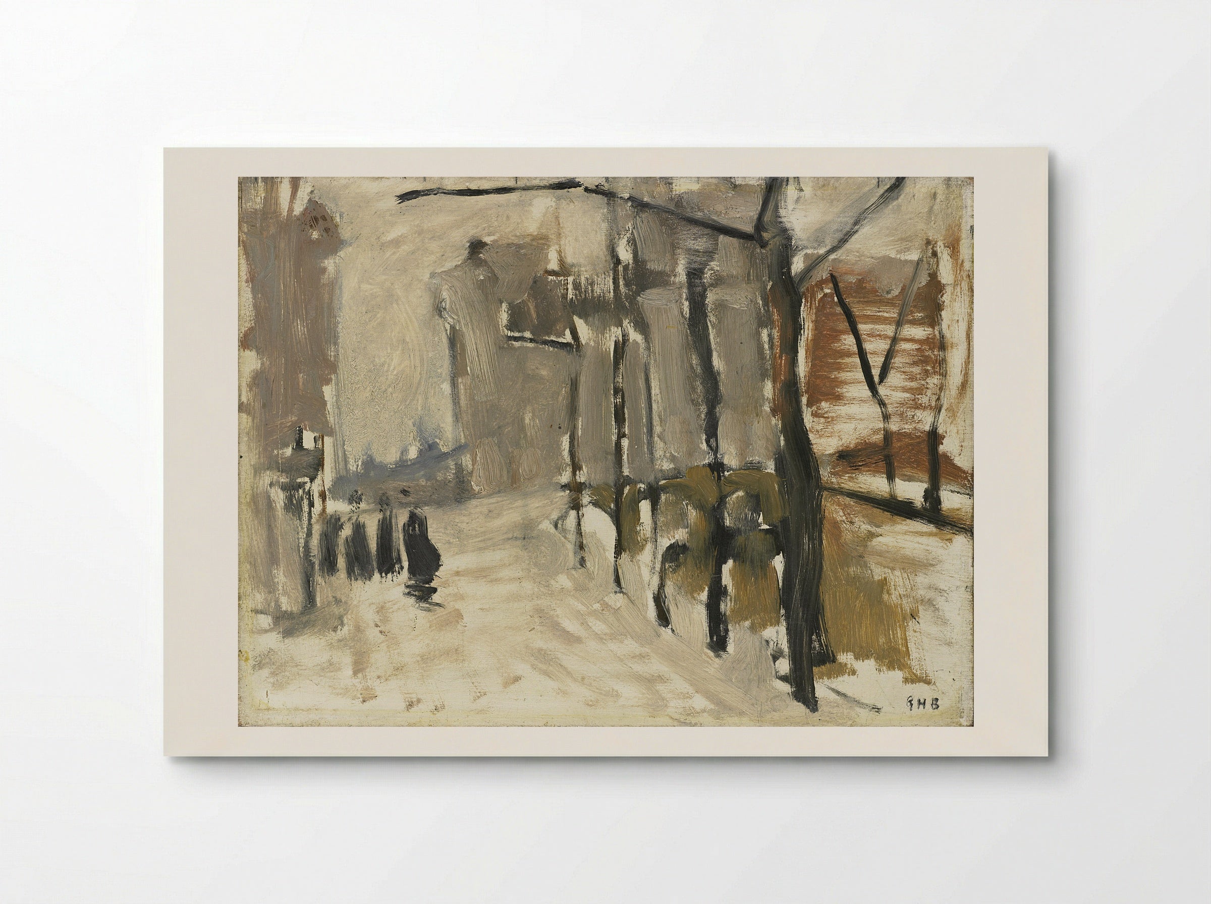 Stadsgezicht - George Hendrik Breitner - Poster