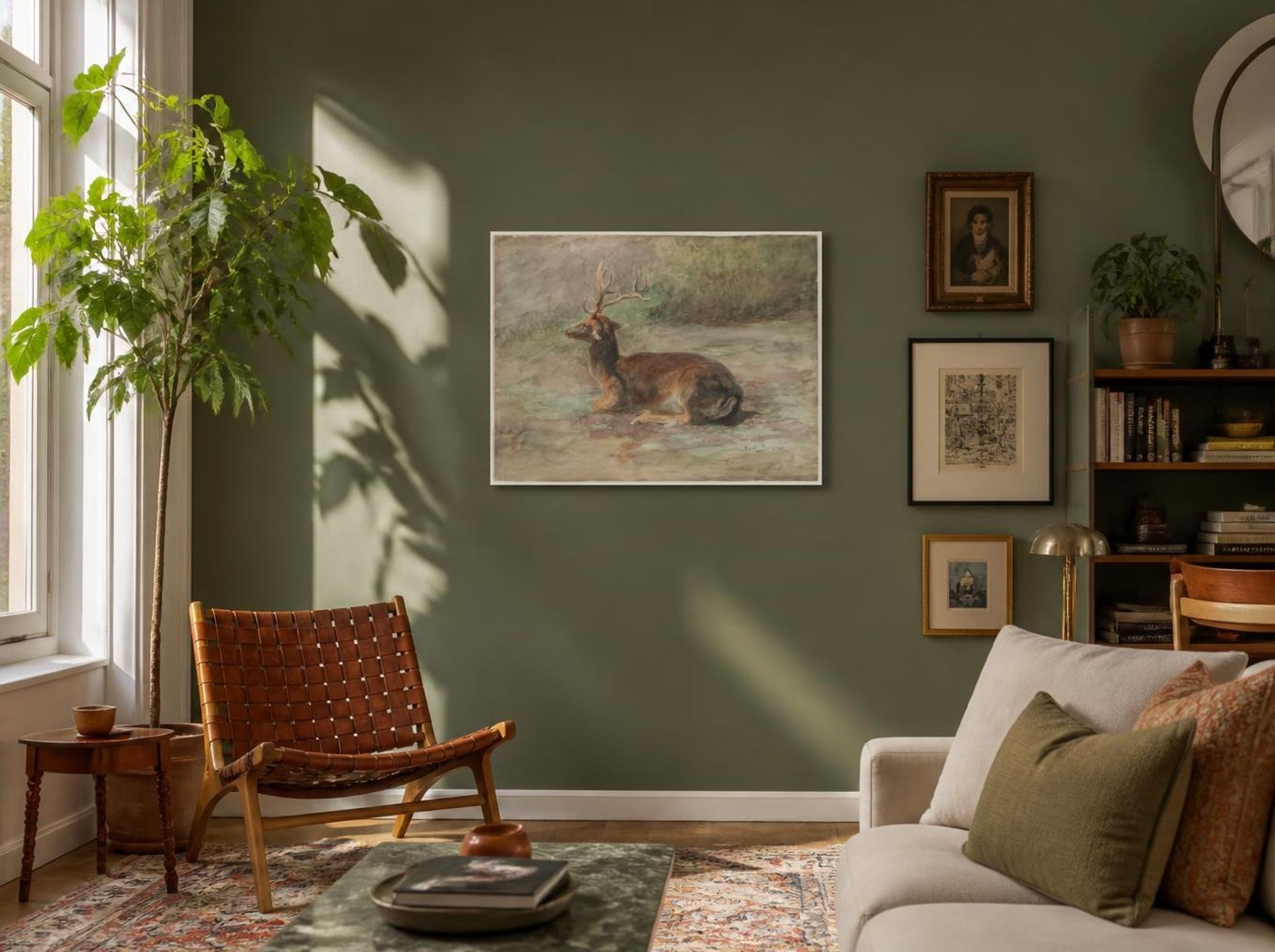 Stag Lying Down - Rosa Bonheur - Lifestyle