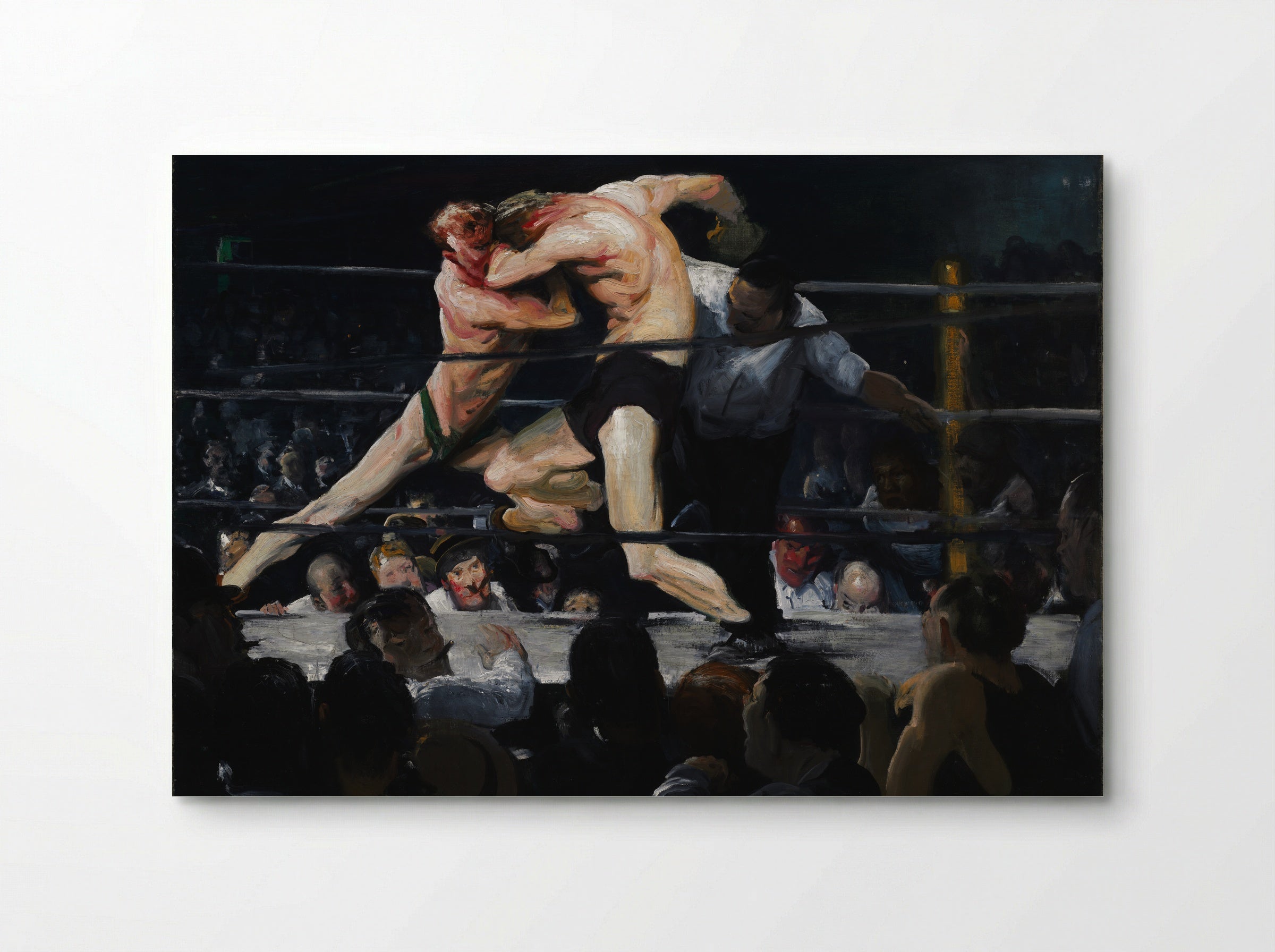Stag at Sharkey's - George Bellows - Poster