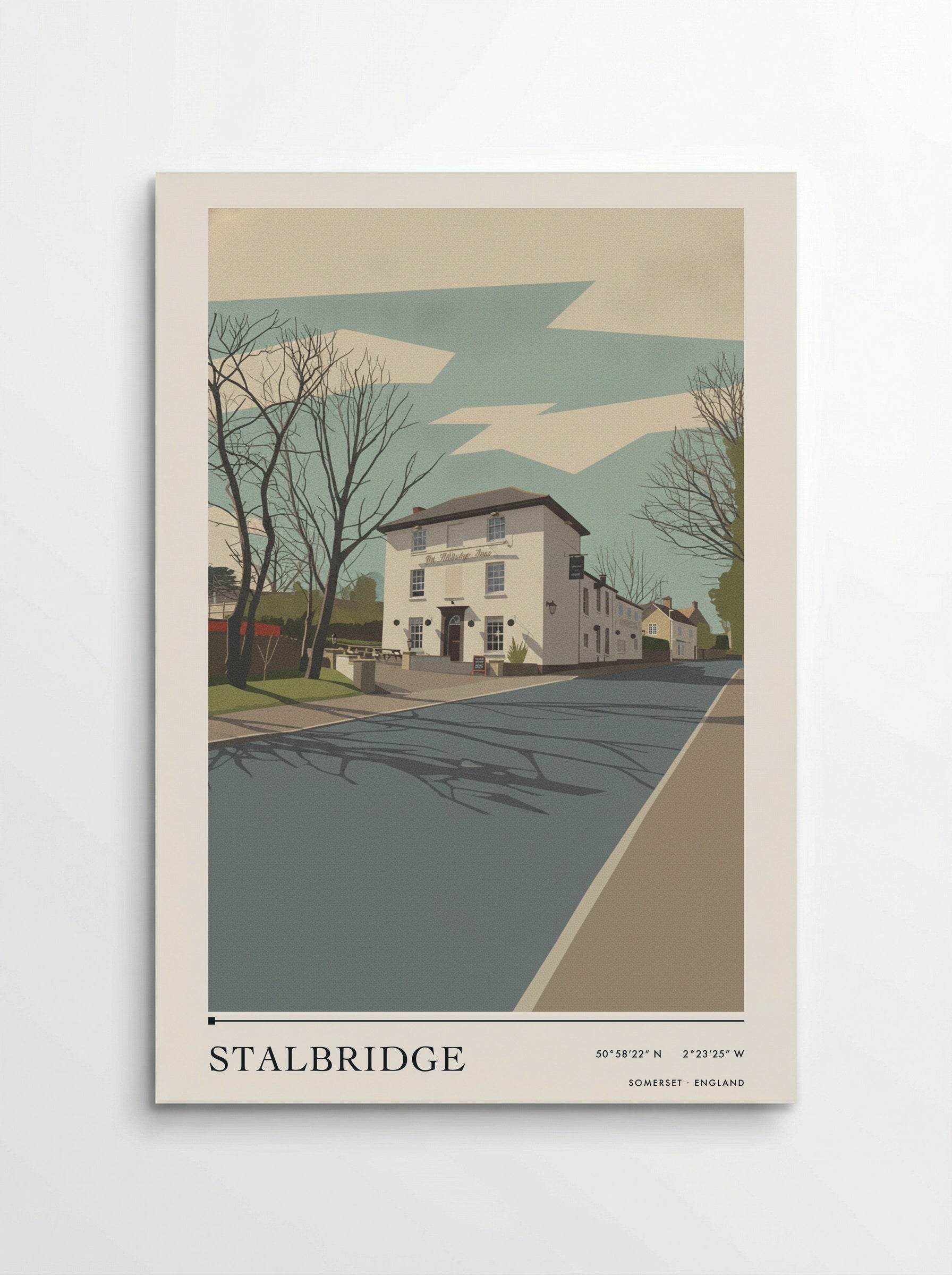 Stalbridge Somerset England Travel Poster - Poster