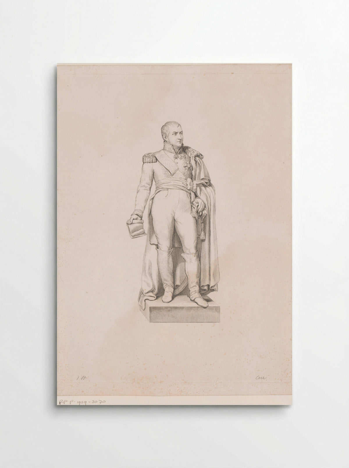 Standbeeld van koning Leopold I - Erin Corr - Poster