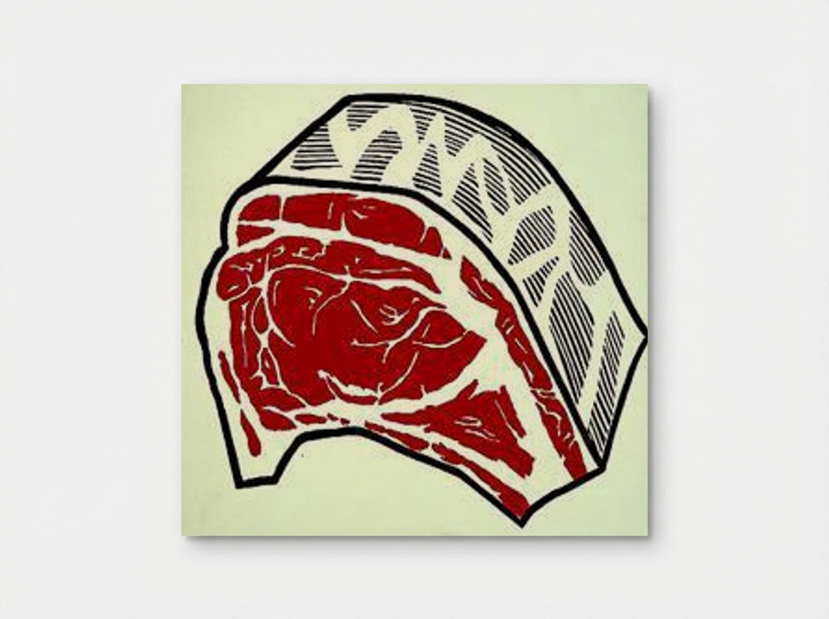 Standing Rib - Roy Lichtenstein - Poster