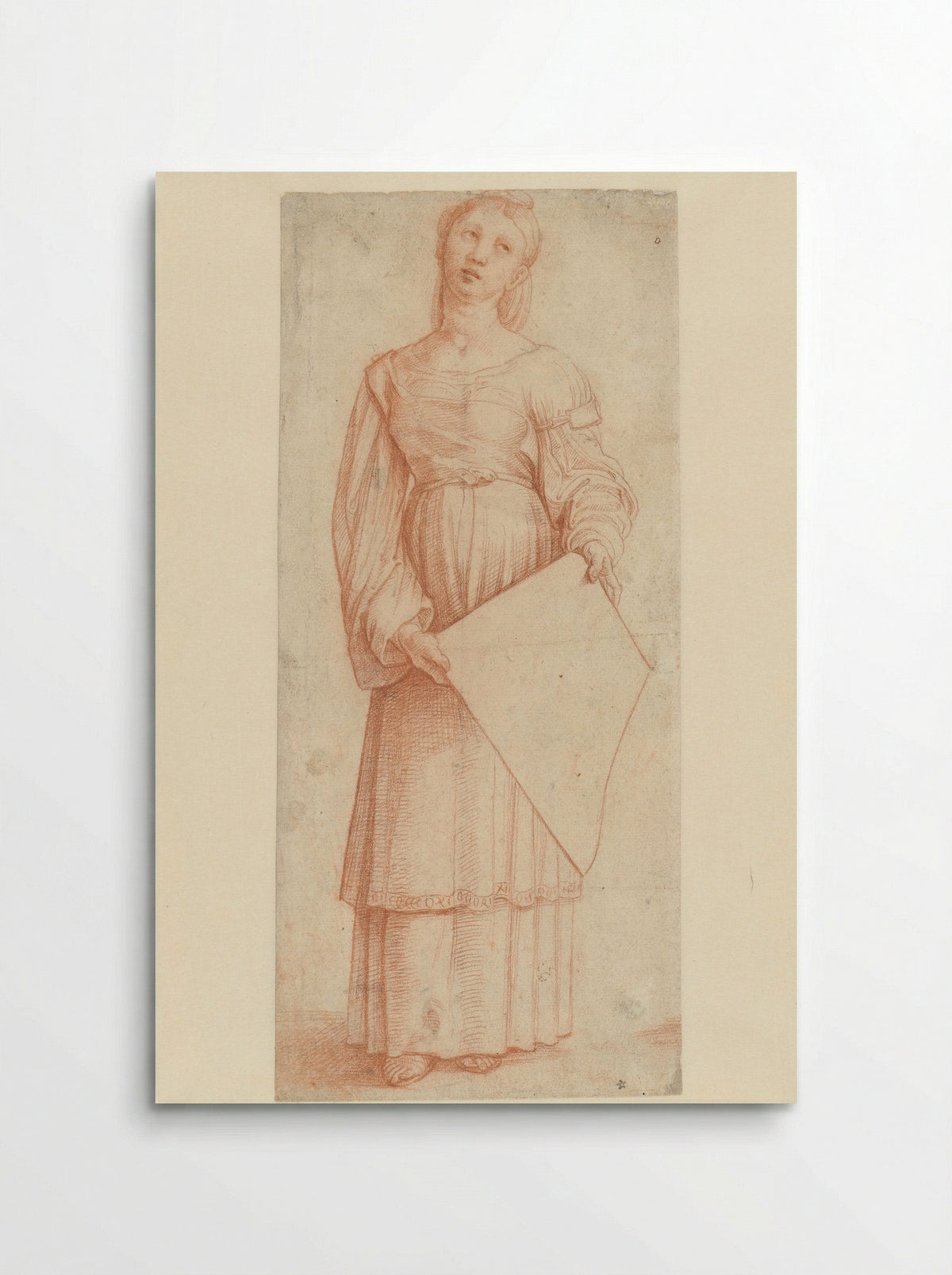 Standing Saint Cecilia - Garofalo - Poster