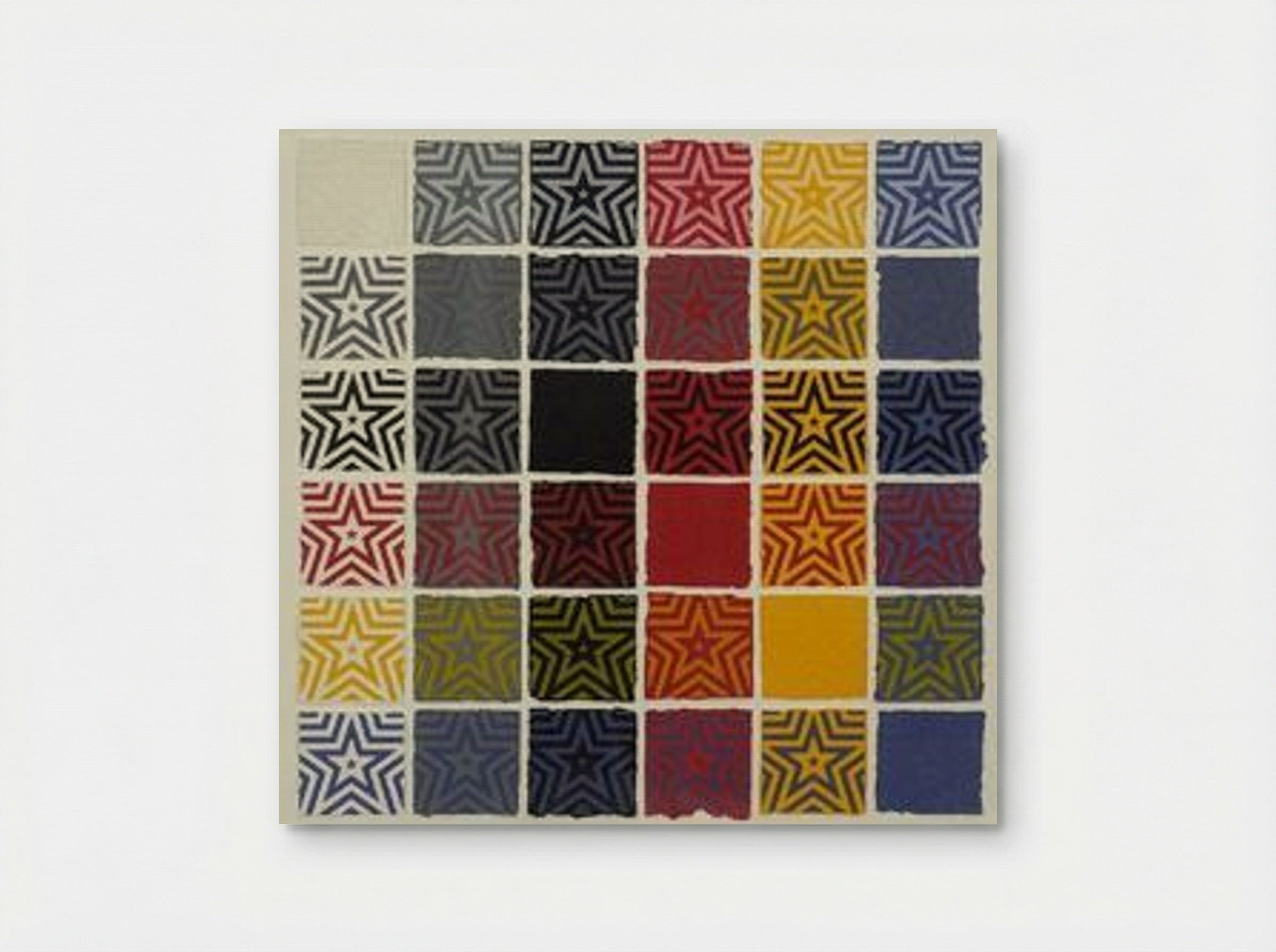 Stars 5 Pointed - Sol LeWitt - Poster