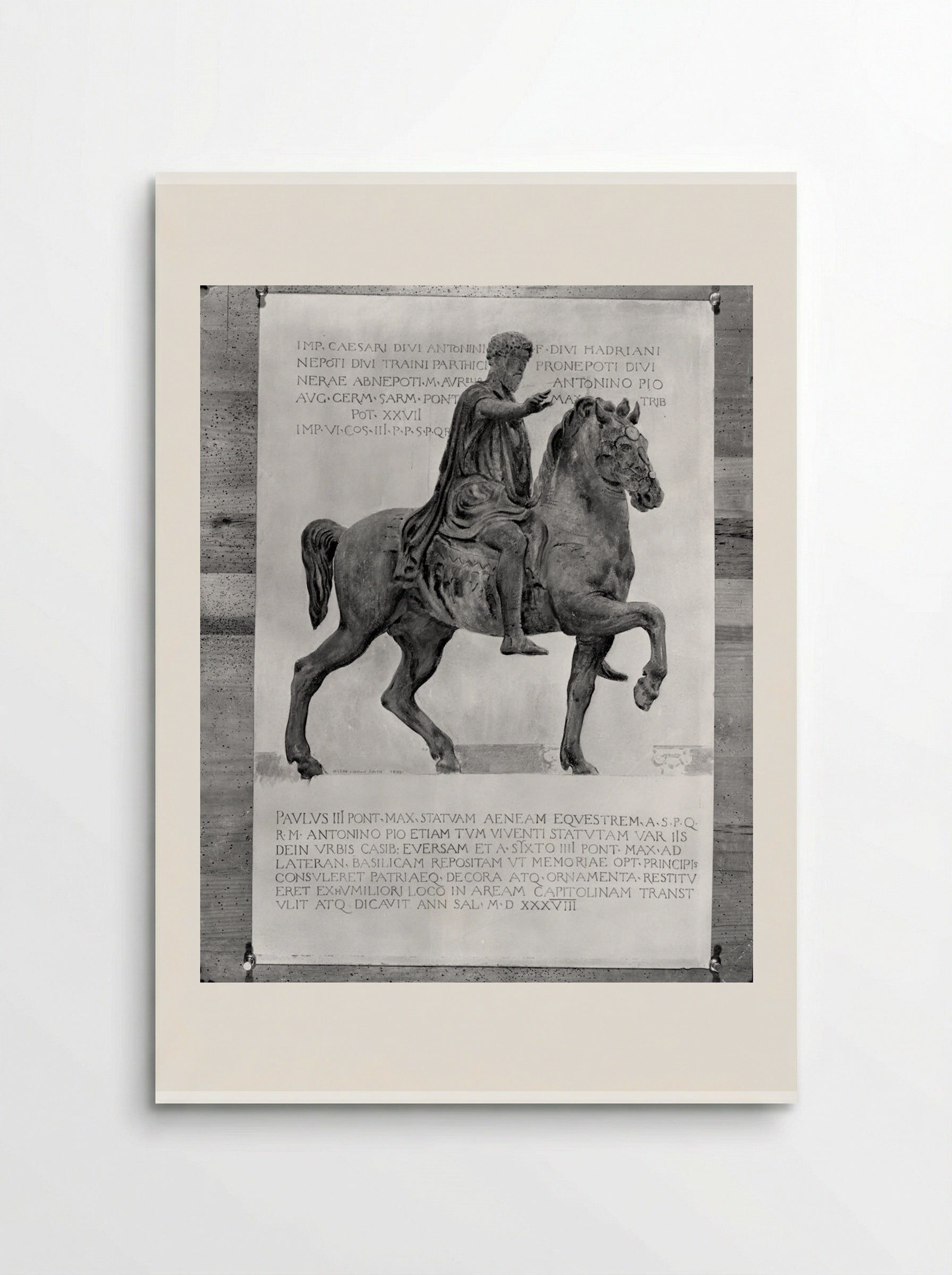 Statue of Marcus Aurelius, after antiquity - Joseph Lindon Smith - Poster