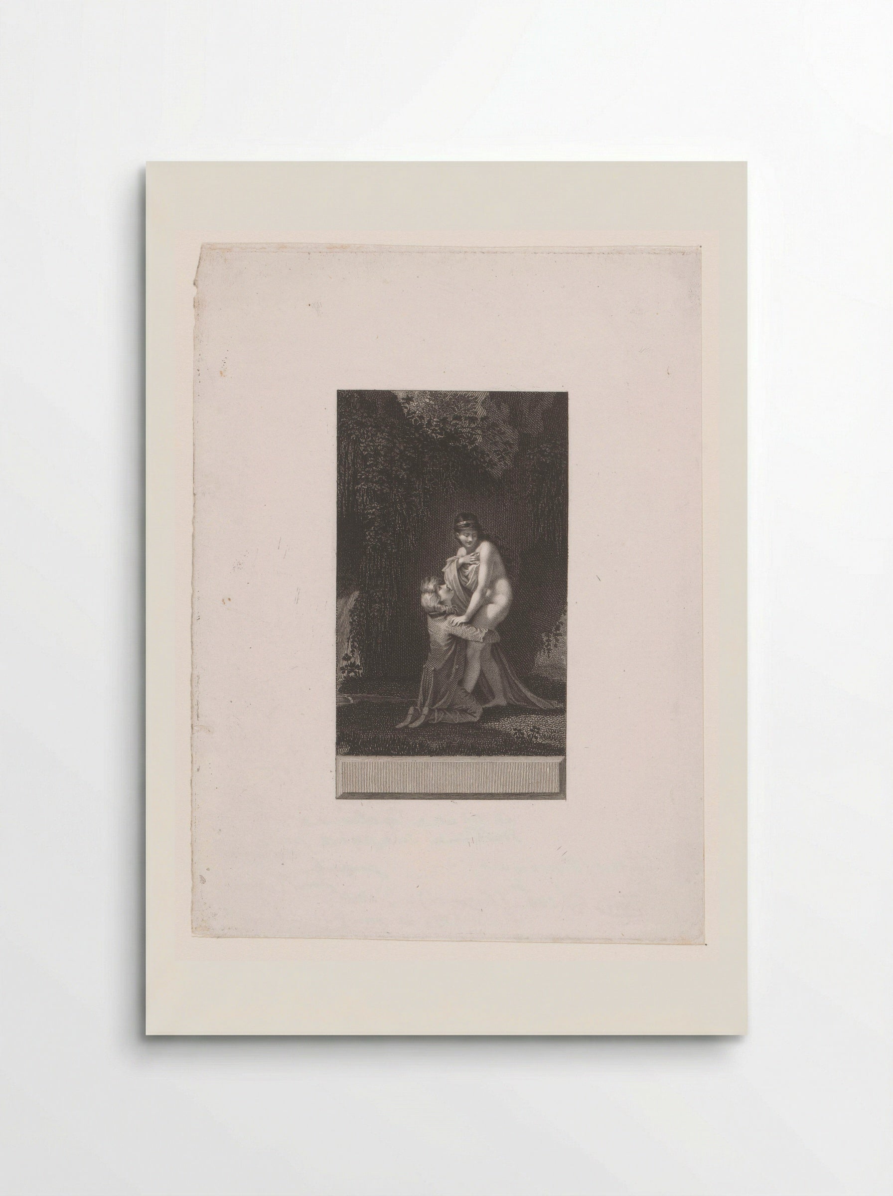 Stellina en Edouard - Barthélémy Joseph Fulcran Roger - Poster