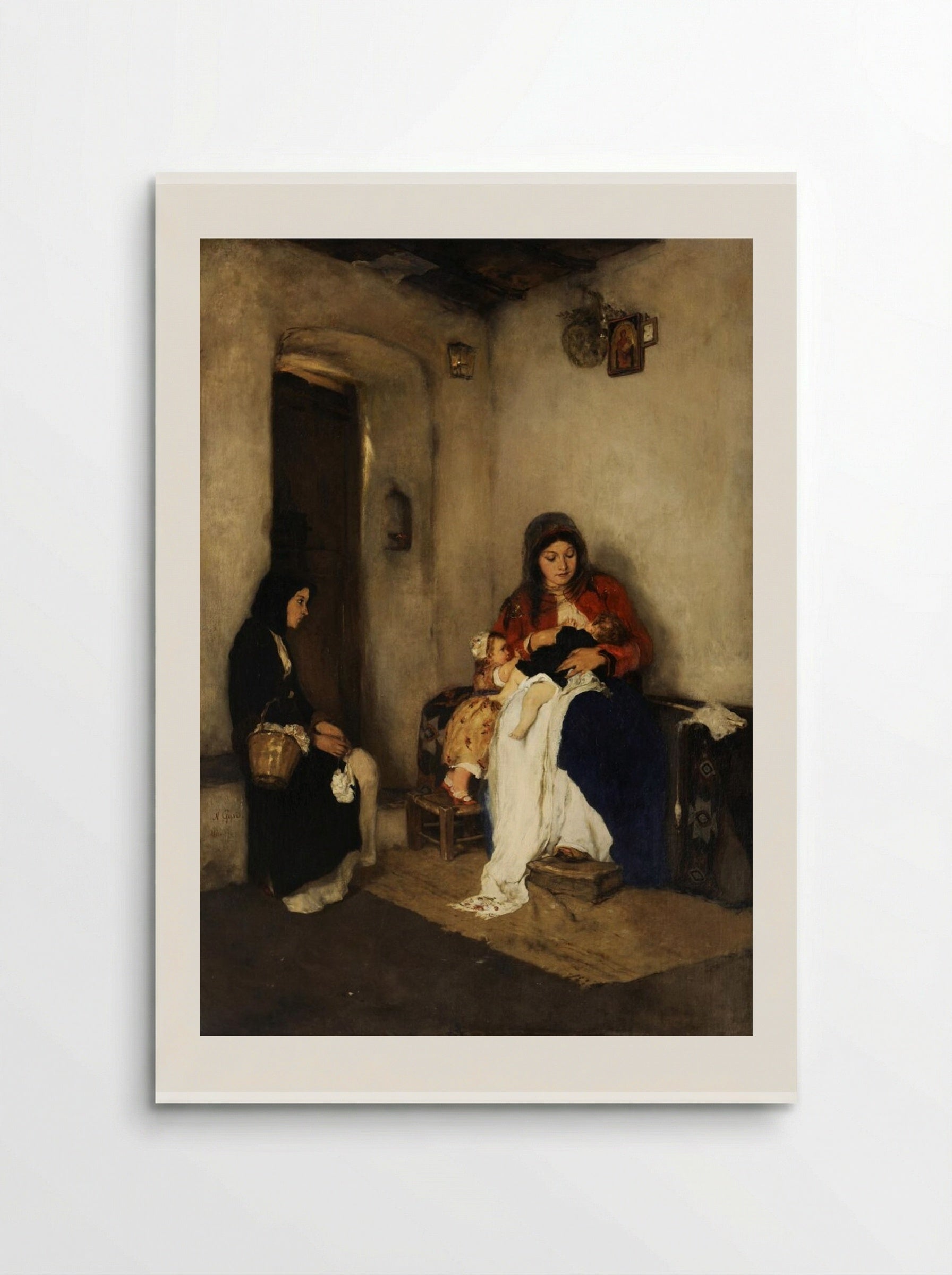 Step Mother - Nikolaos Gyzis - Poster