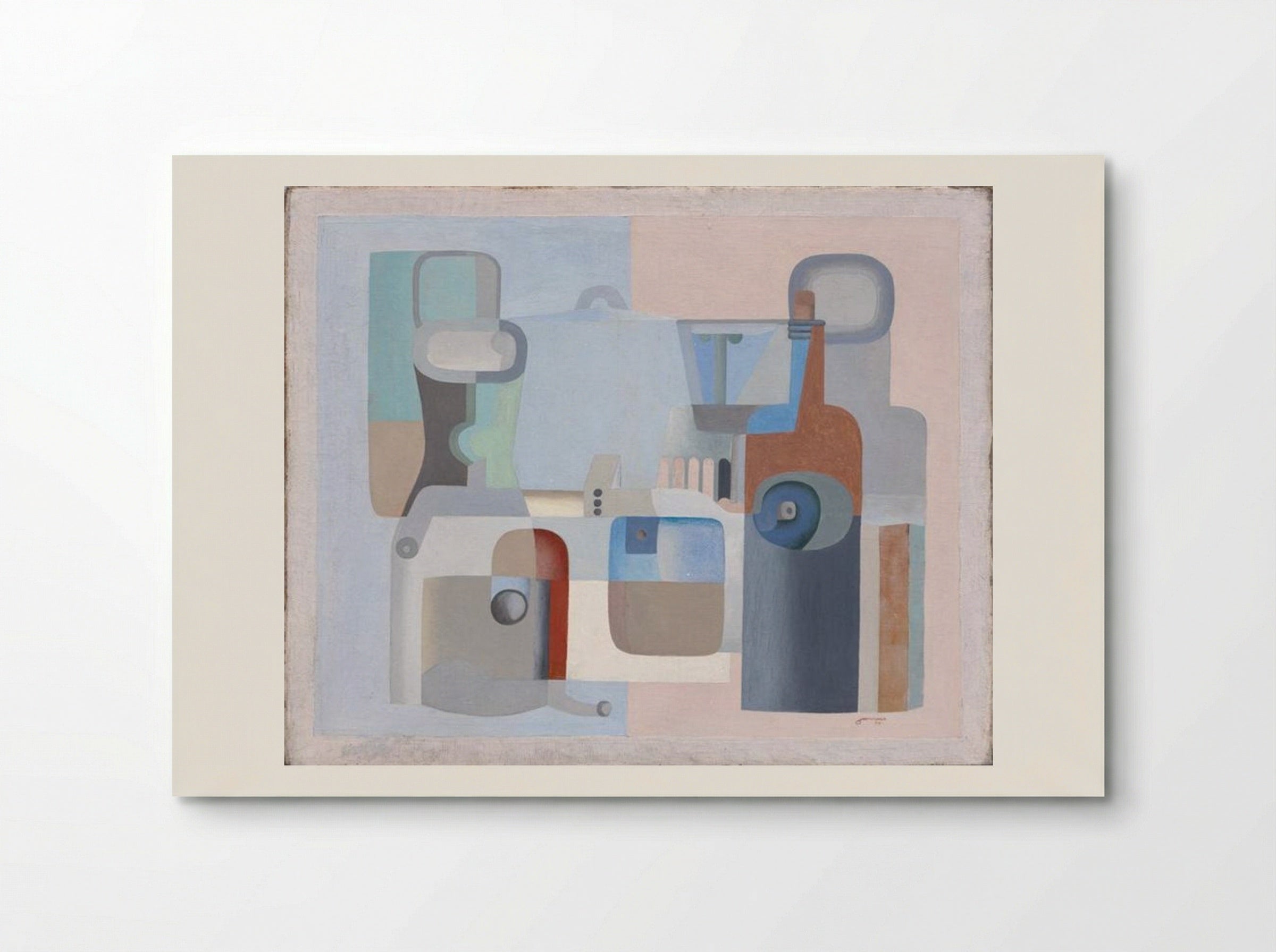 Still Life Filled with Space - Le Corbusier - Poster