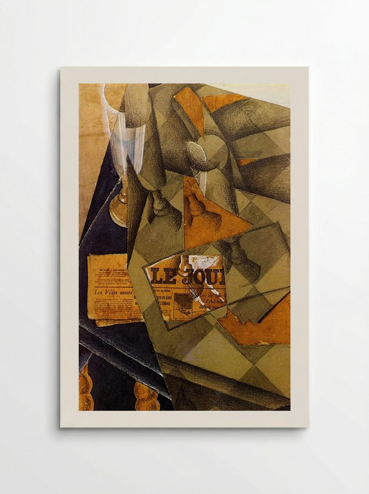 Still Life (Le Journal) - Juan Gris - Poster