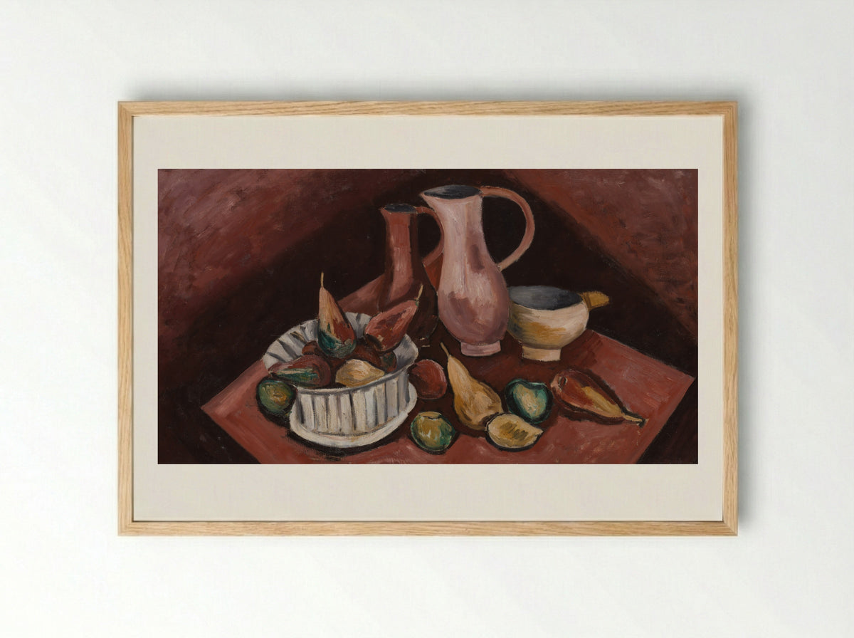 Still Life No. 3 - Marsden Hartley - Framed Print Wood