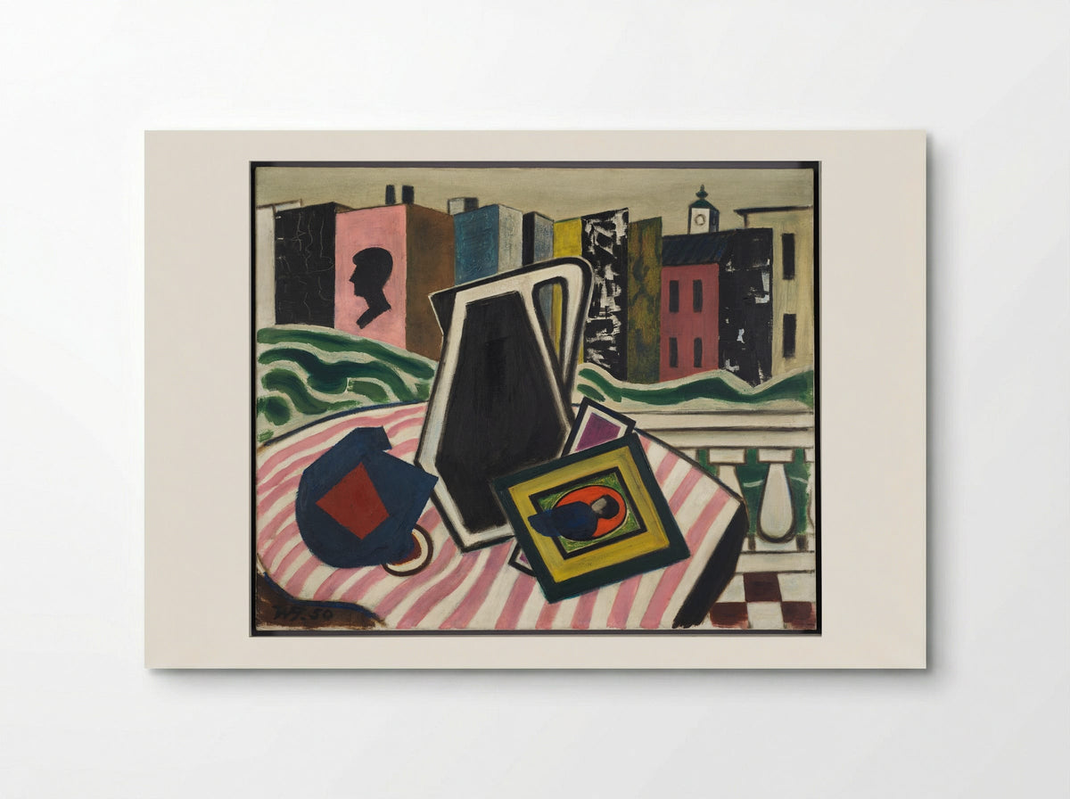 Still Life at the Window - Werner Heldt - Poster