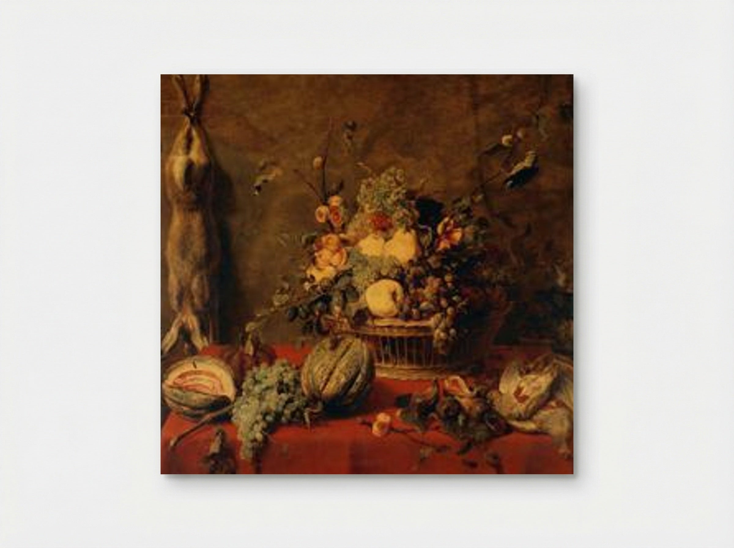 Still Life of Fruit in a Basket - Frans Snyders - Poster