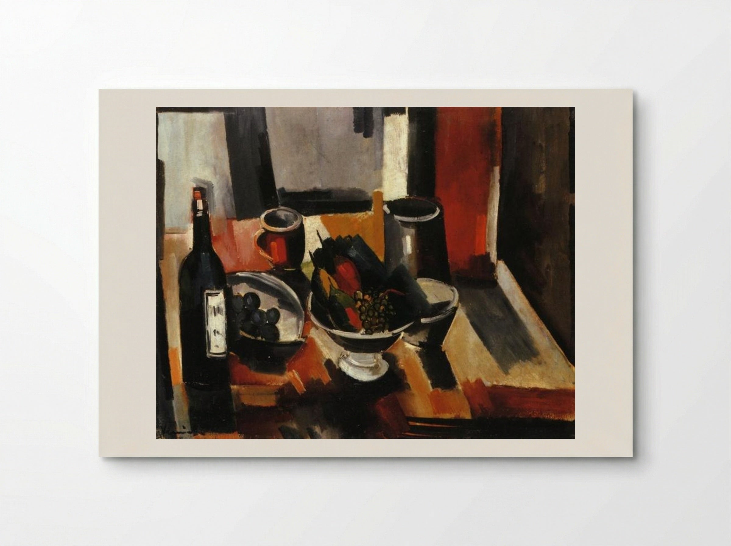 Still Life with Basket of Fruit - Maurice de Vlaminck - Poster