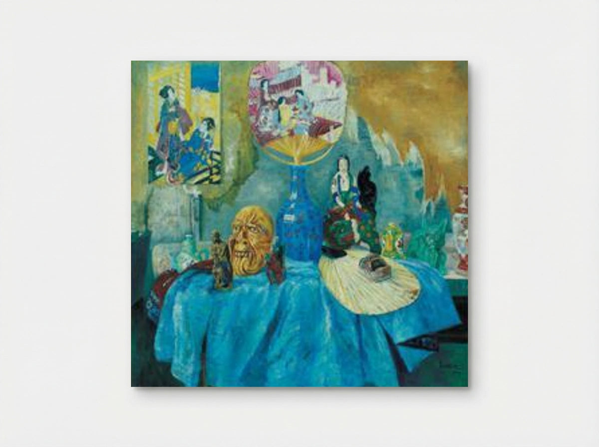 Still Life with Chinoiseries - James Ensor - Poster