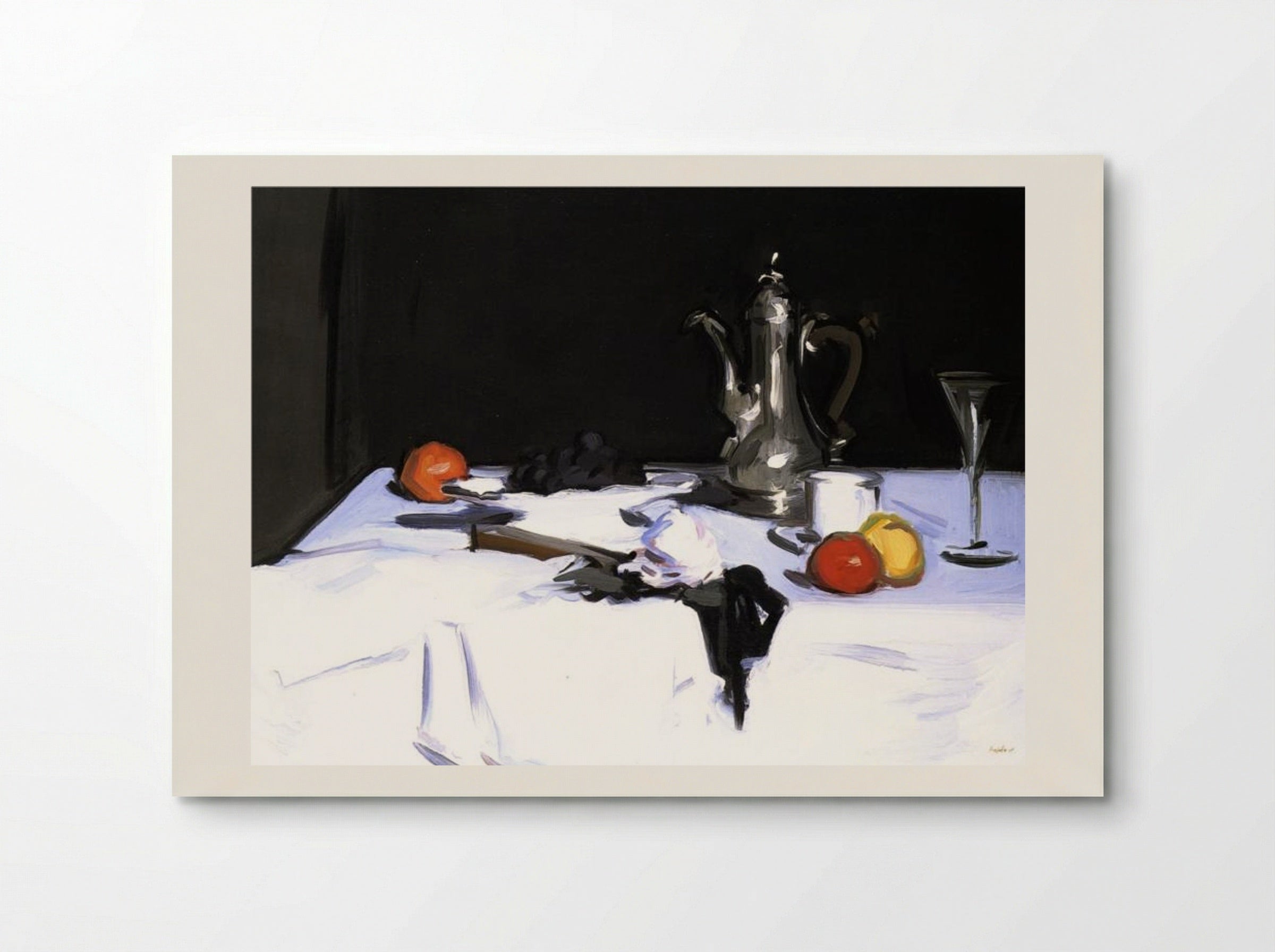 Still Life with Coffee Pot - Samuel Peploe - Poster