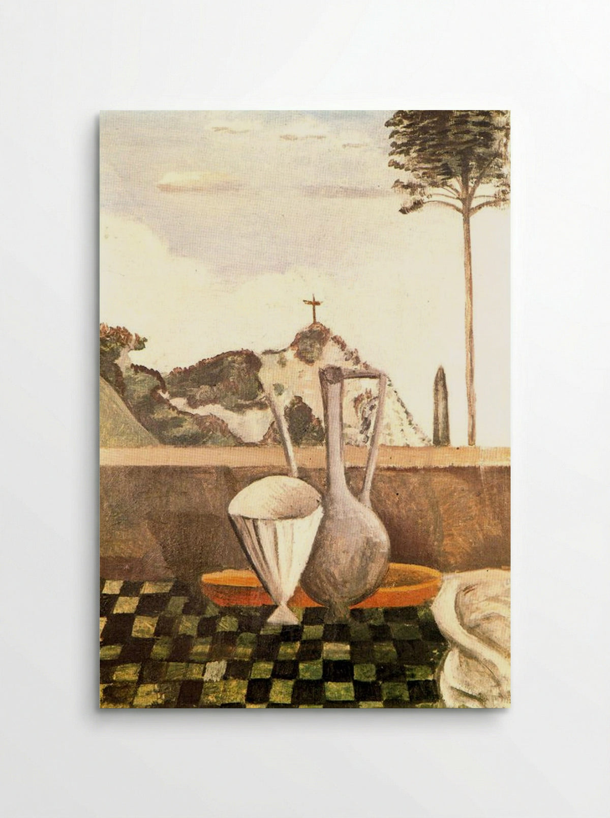 Still Life with Cross on a Hill - André Derain - Poster