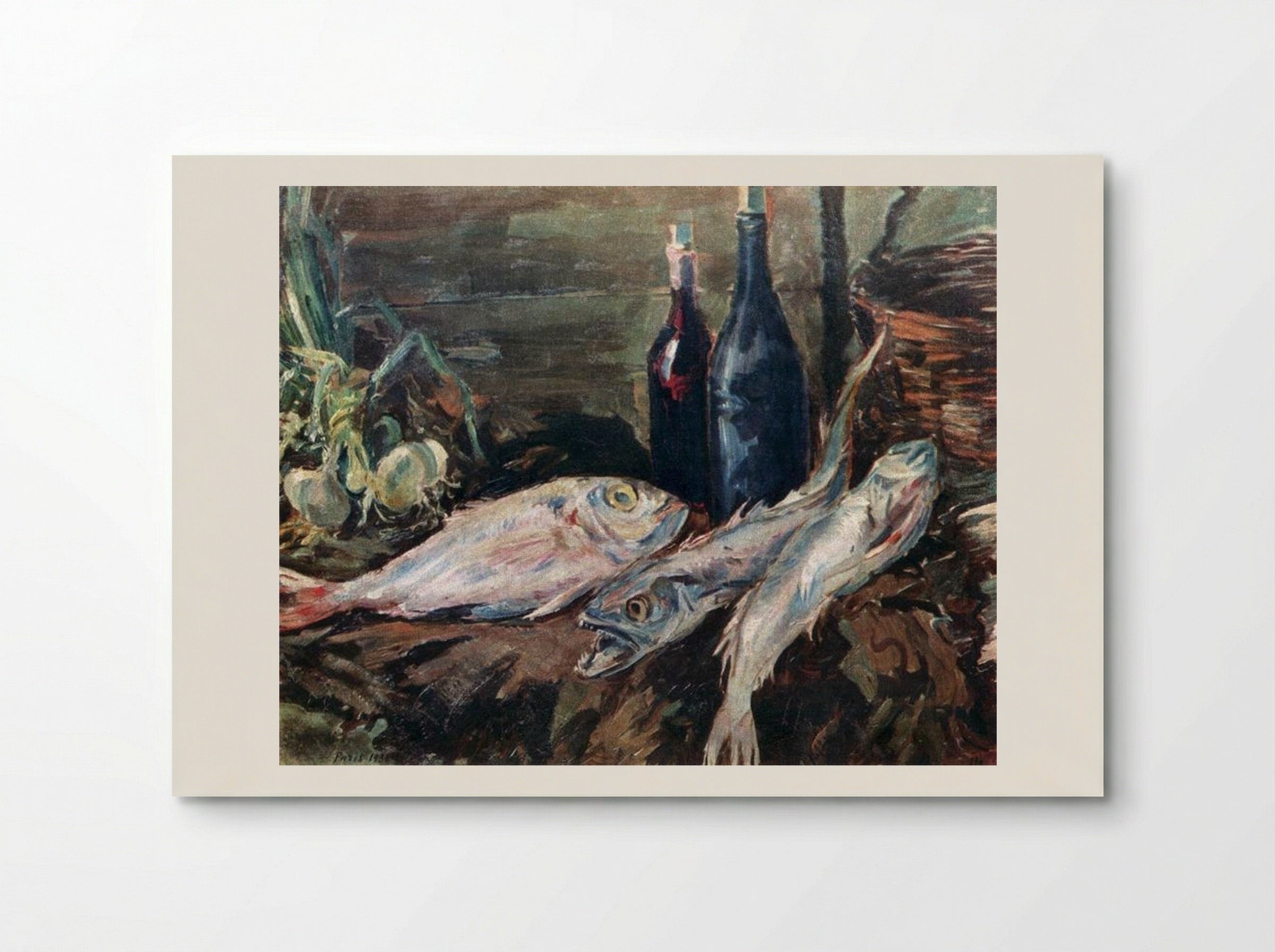 Still Life with Fish - Konstantin Korovin - Poster