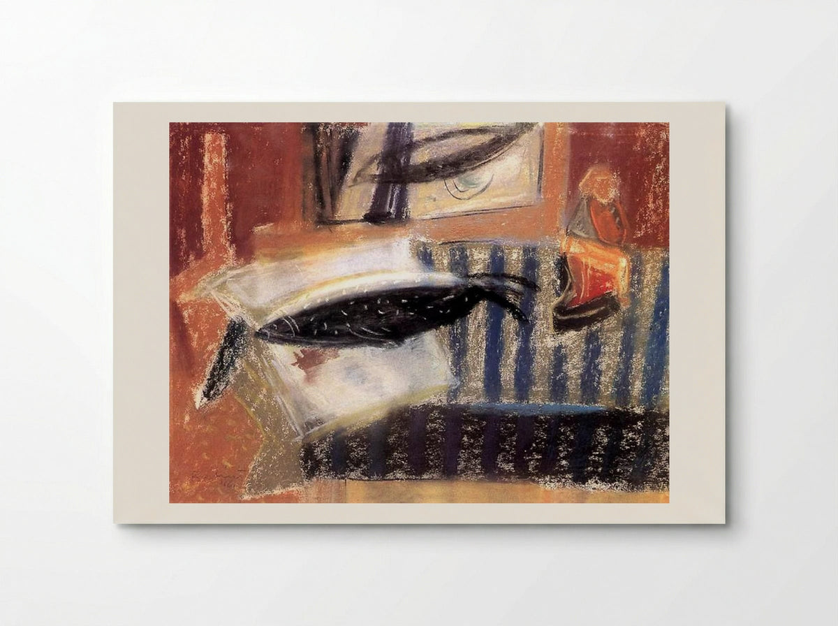 Still Life with Fish - Endre Bálint - Poster