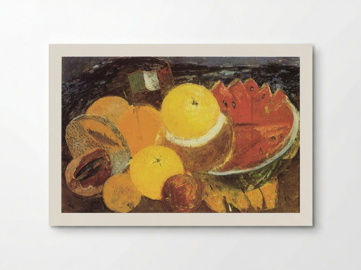 Still Life with Flag - Frida Kahlo - Poster