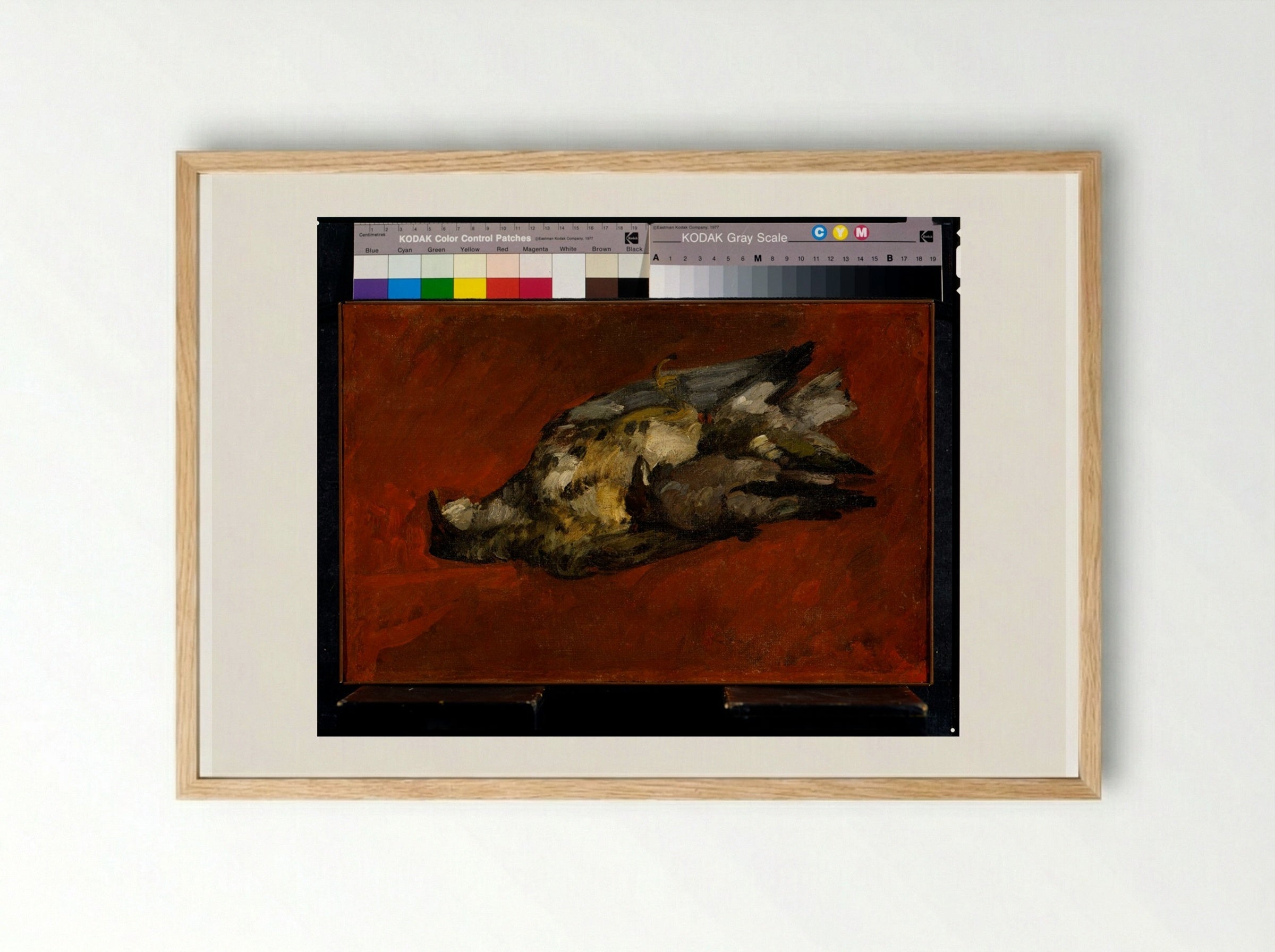 Still Life with Game Birds - Paul Cézanne - Framed Print Wood