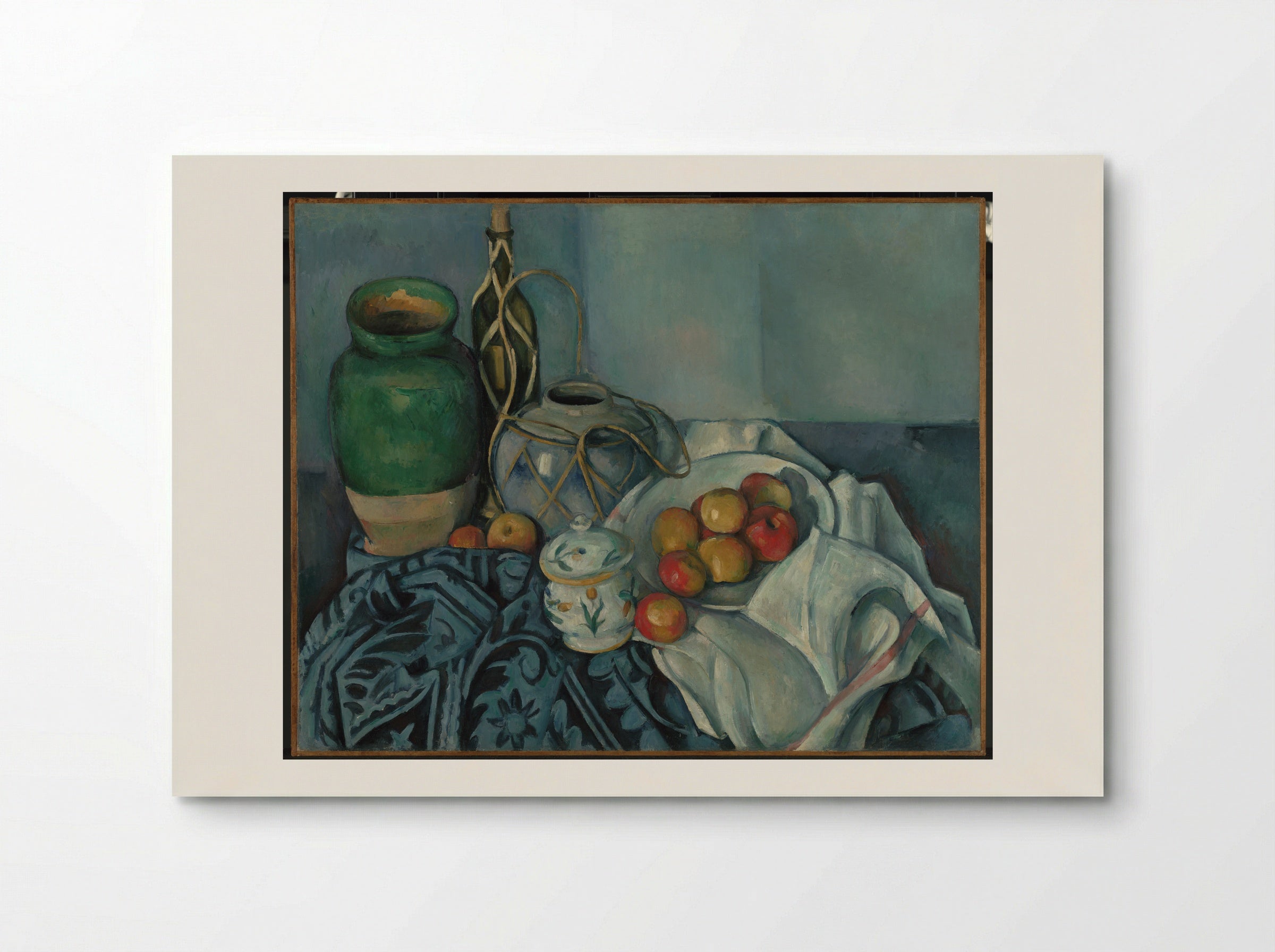 Still Life with Ginger Jar and Apples - Paul Cézanne - Poster