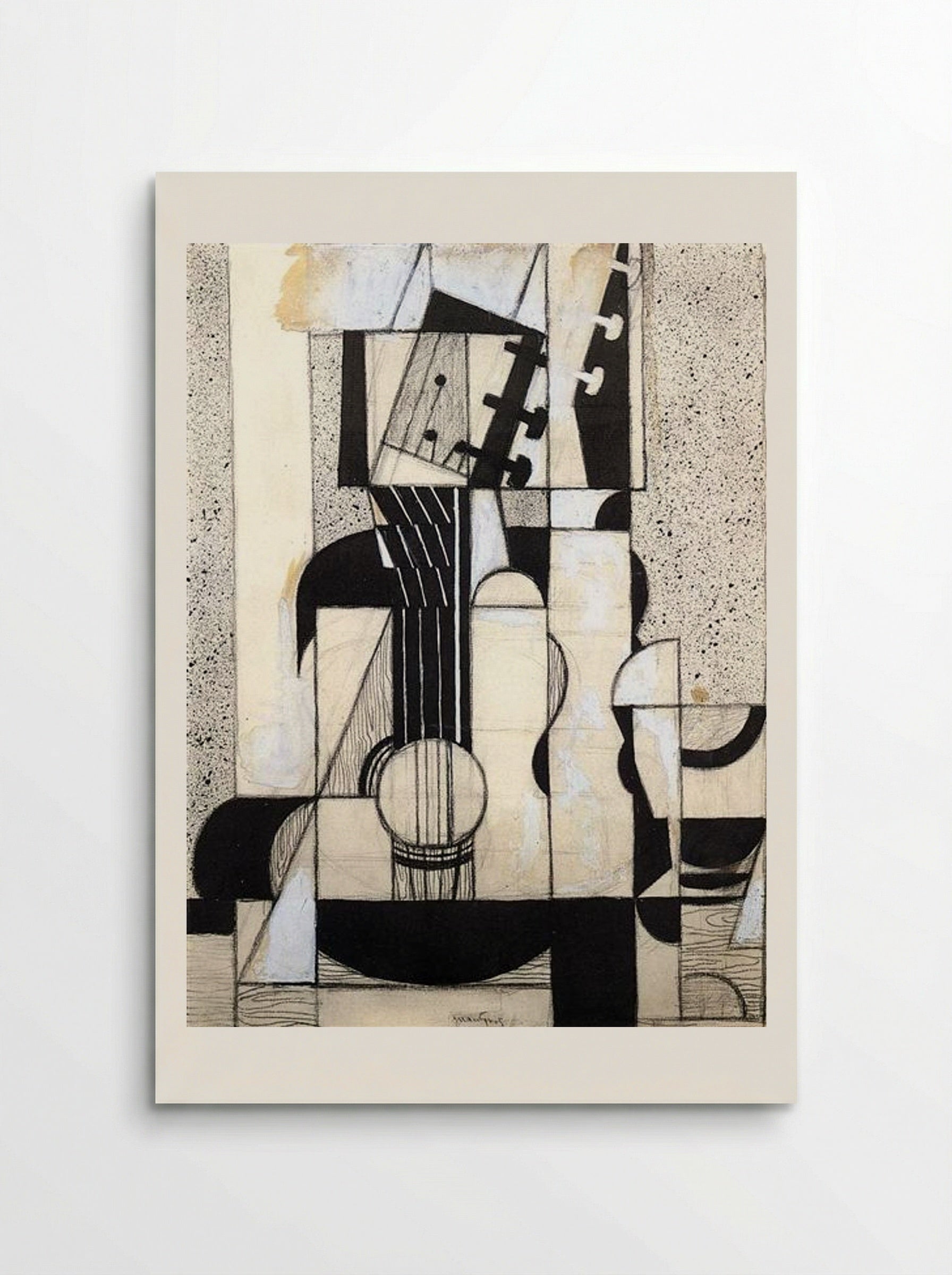 Still Life with Guitar - Juan Gris - Poster