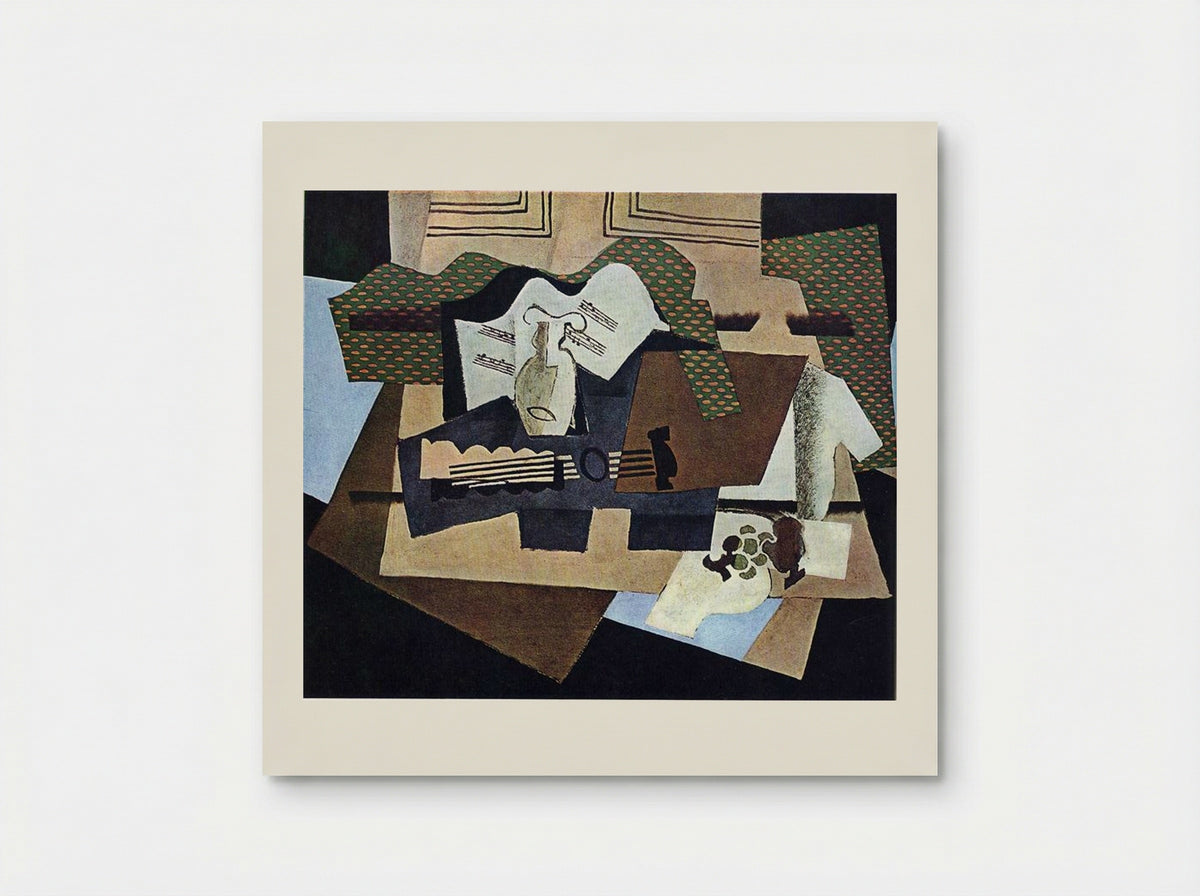 Still Life with Guitar - Georges Braque - Poster