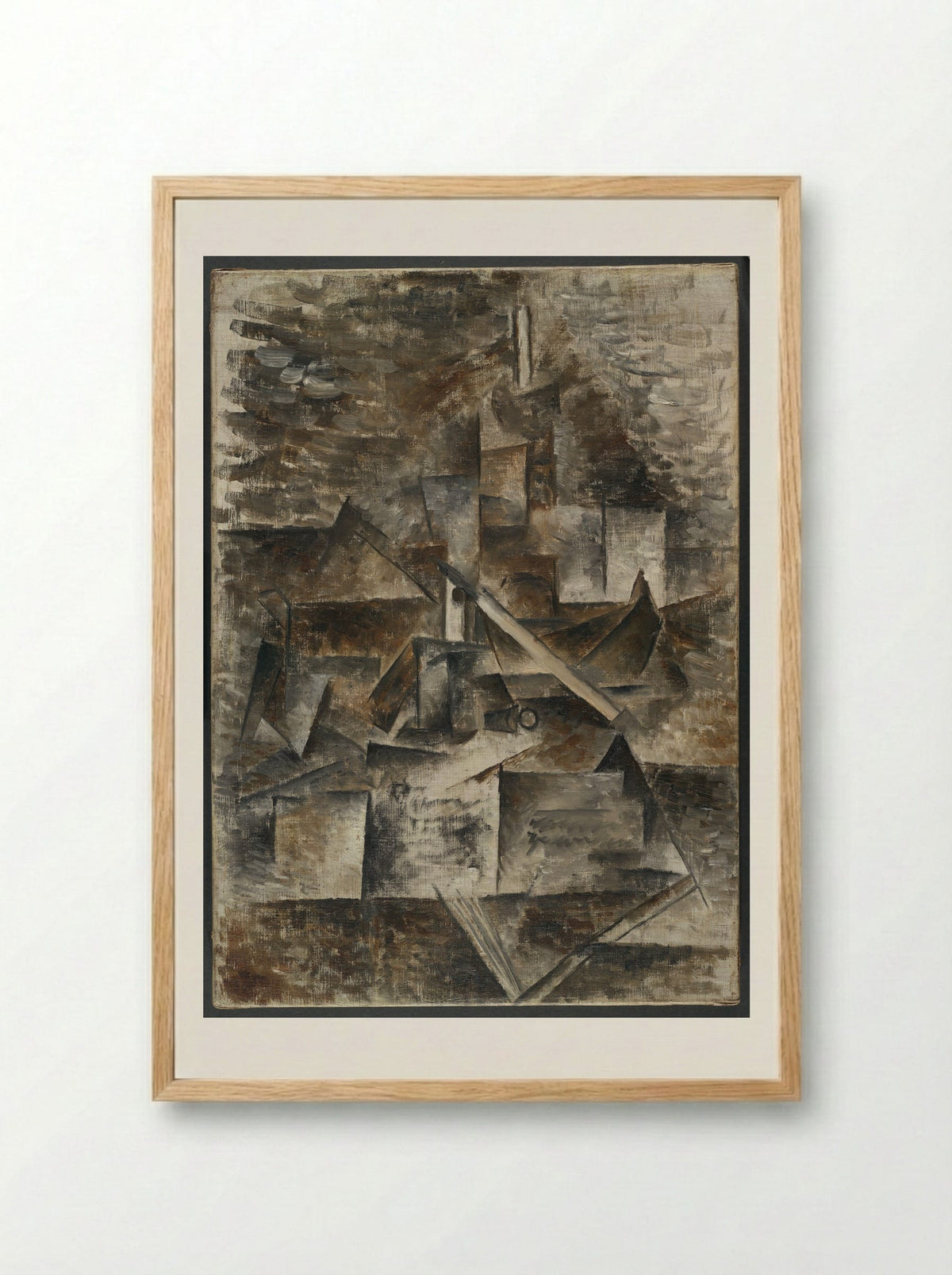 Still Life with Inkwell - Pablo Picasso - Framed Print Wood