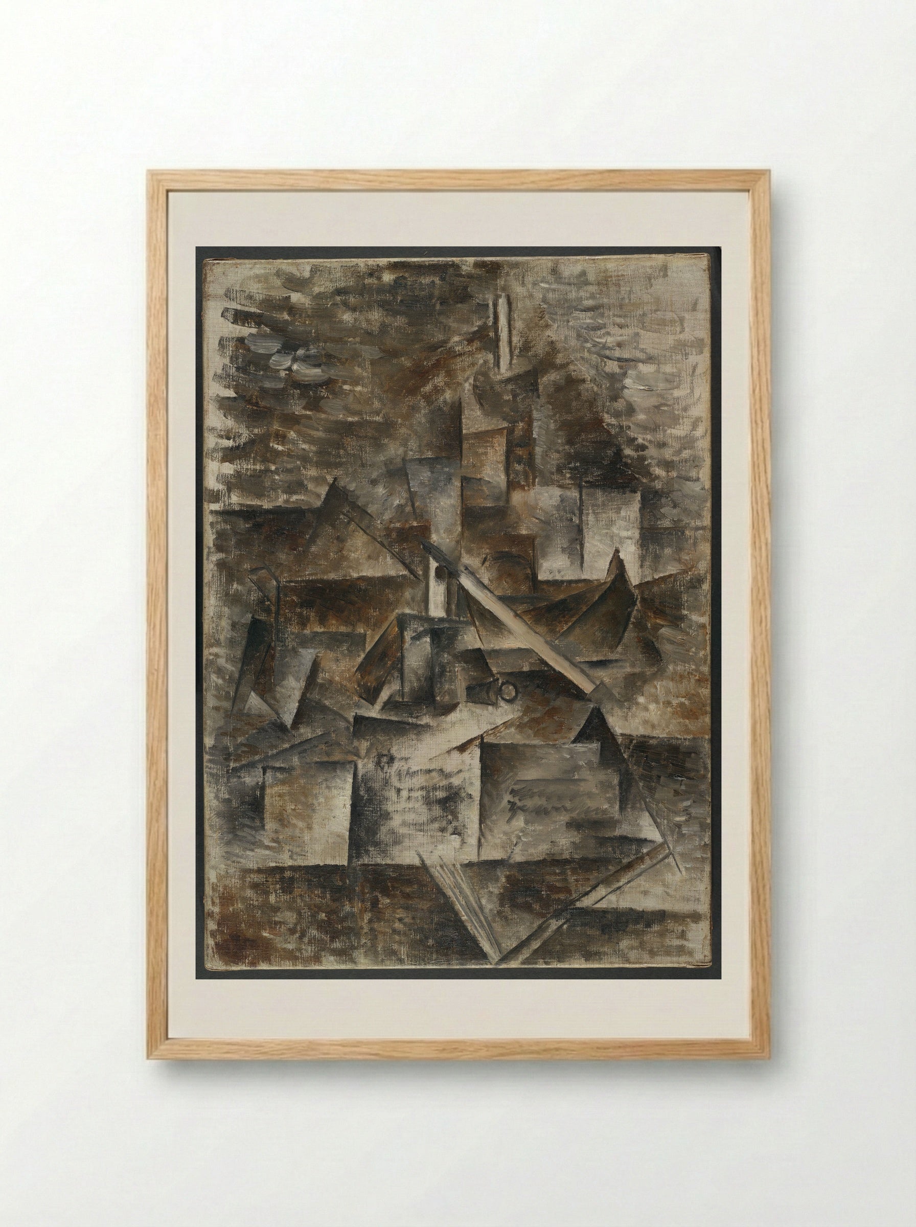 Still Life with Inkwell - Pablo Picasso - Framed Print Wood