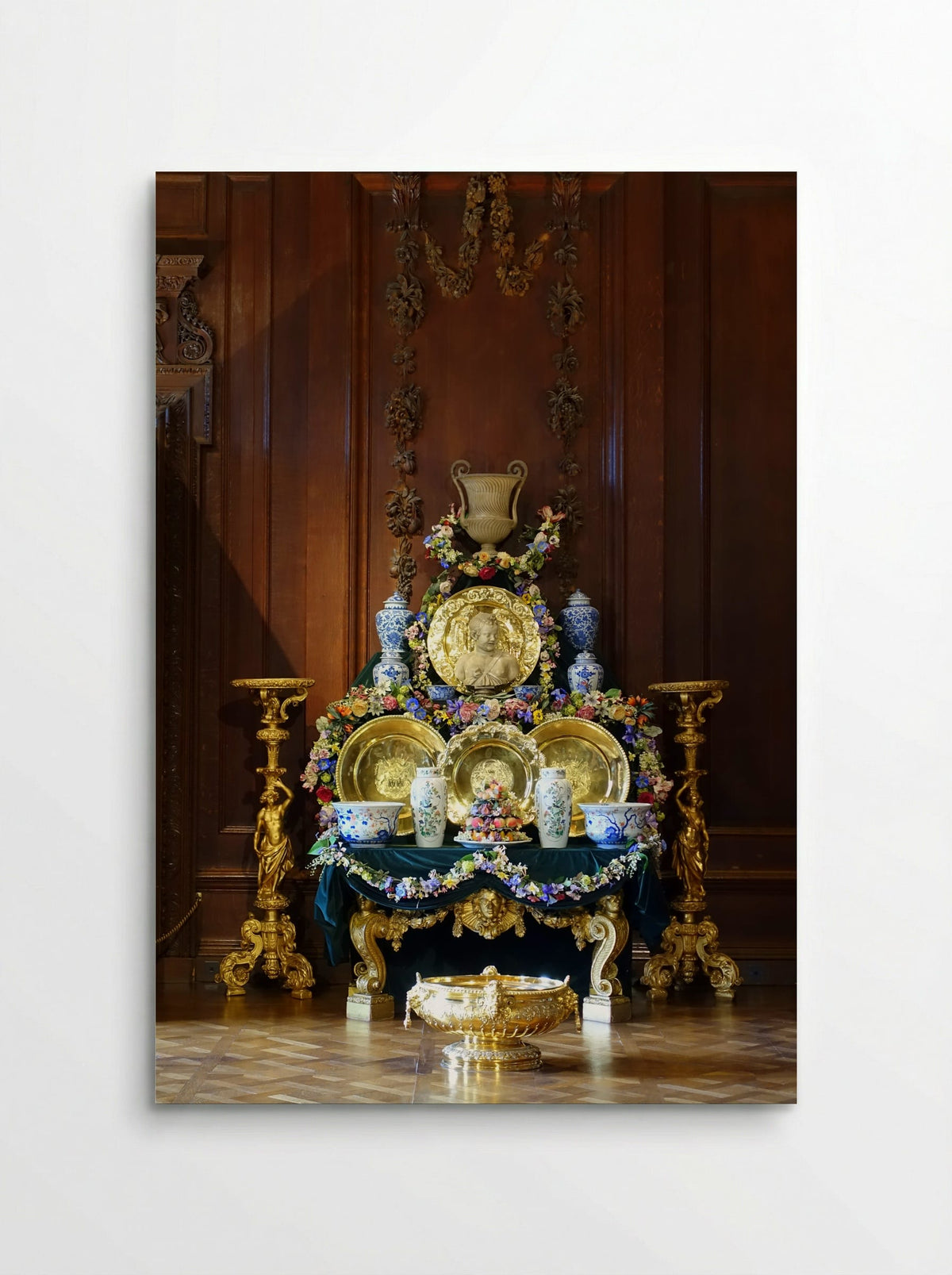 Still Life with Silver - Alexandre-François Desportes - Poster