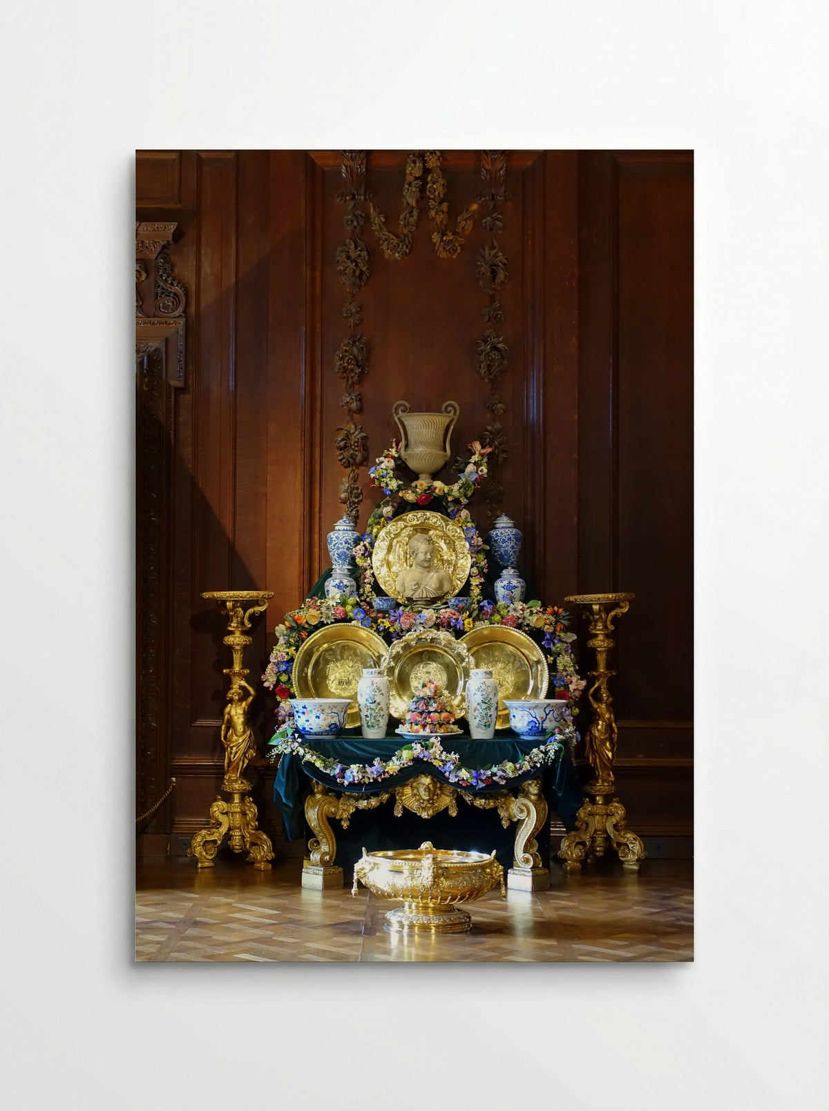 Still Life with Silver - Alexandre-François Desportes - Poster