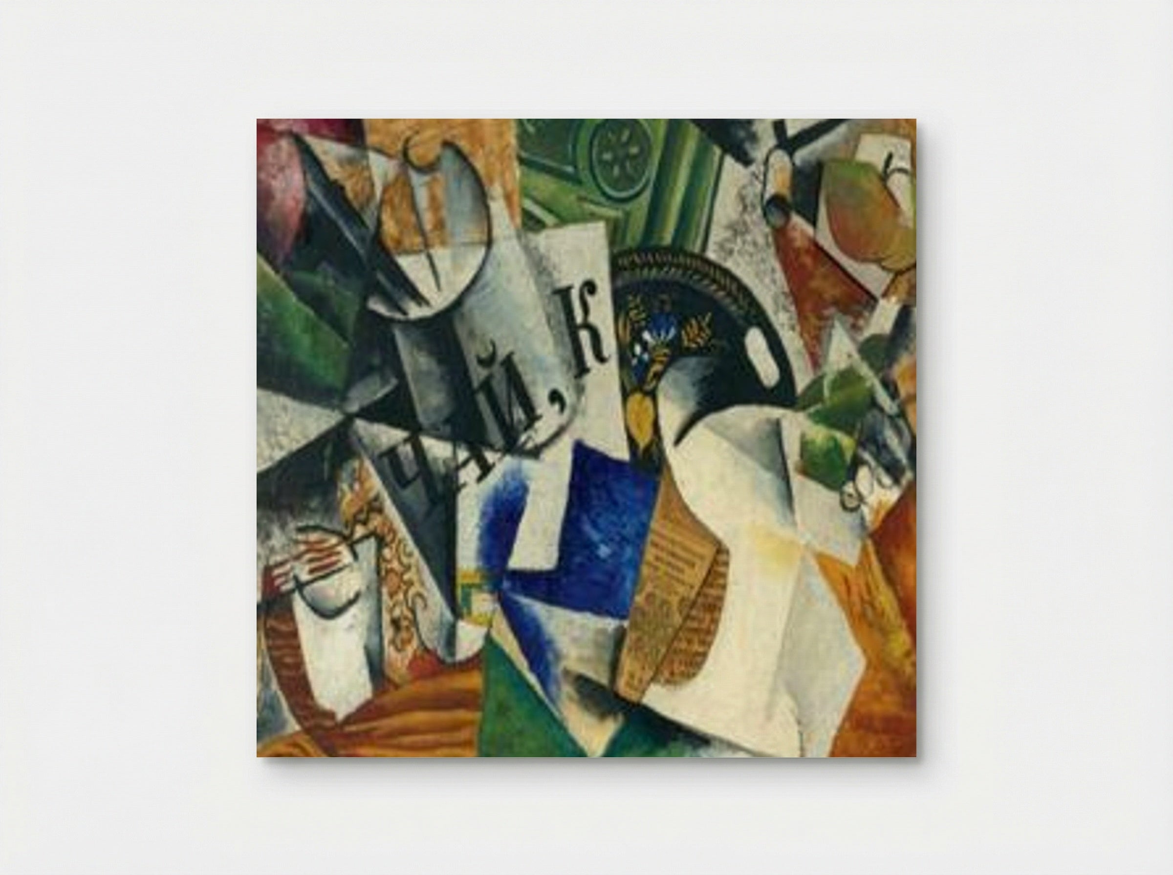 Still Life with Tray - Lyubov Popova - Poster