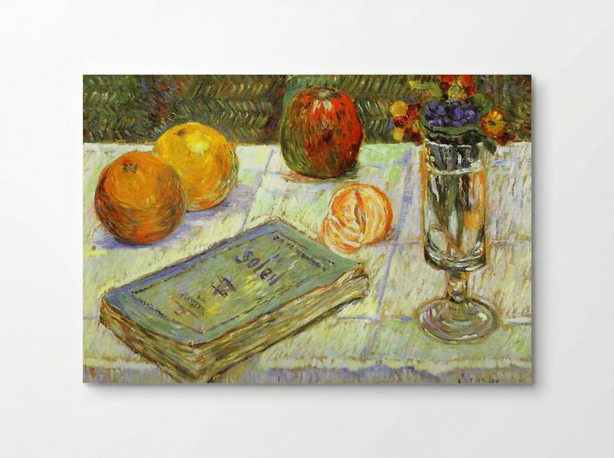 Still Life with a Book - Paul Signac - Poster