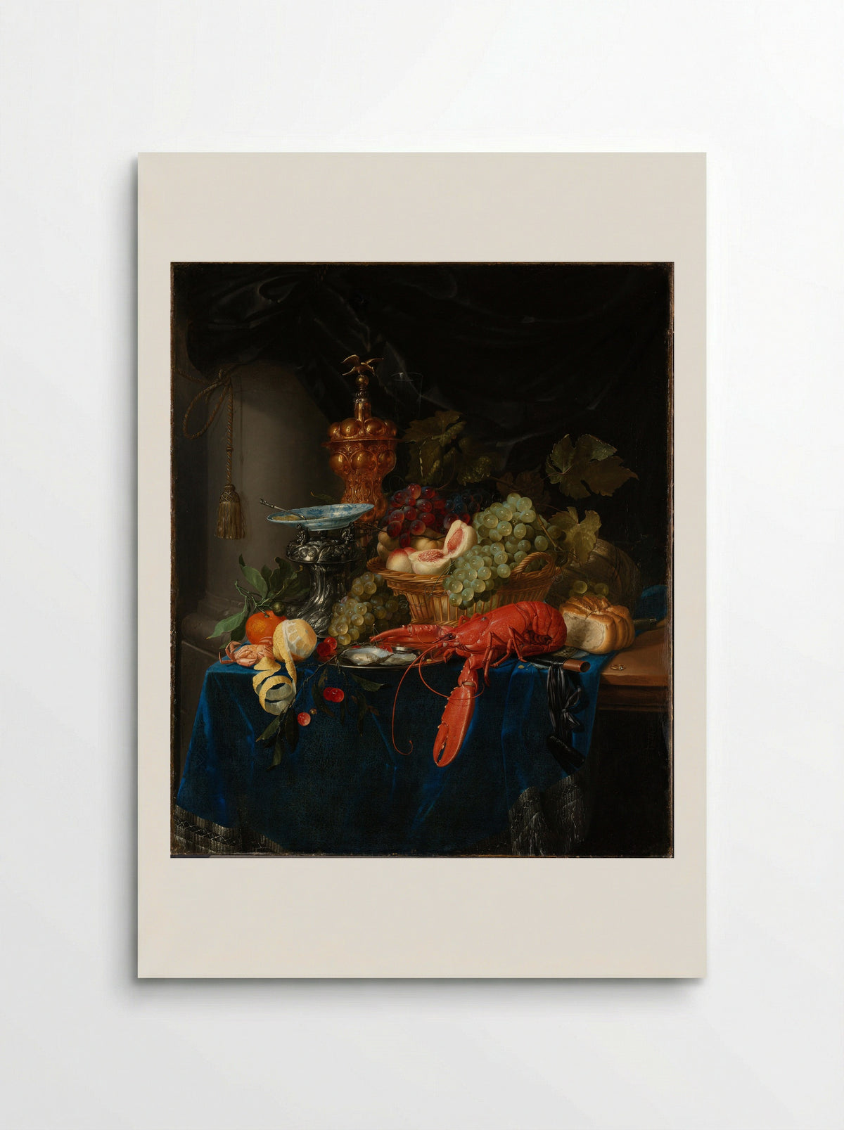 Still Life with a Golden Goblet - Pieter de Ring - Poster