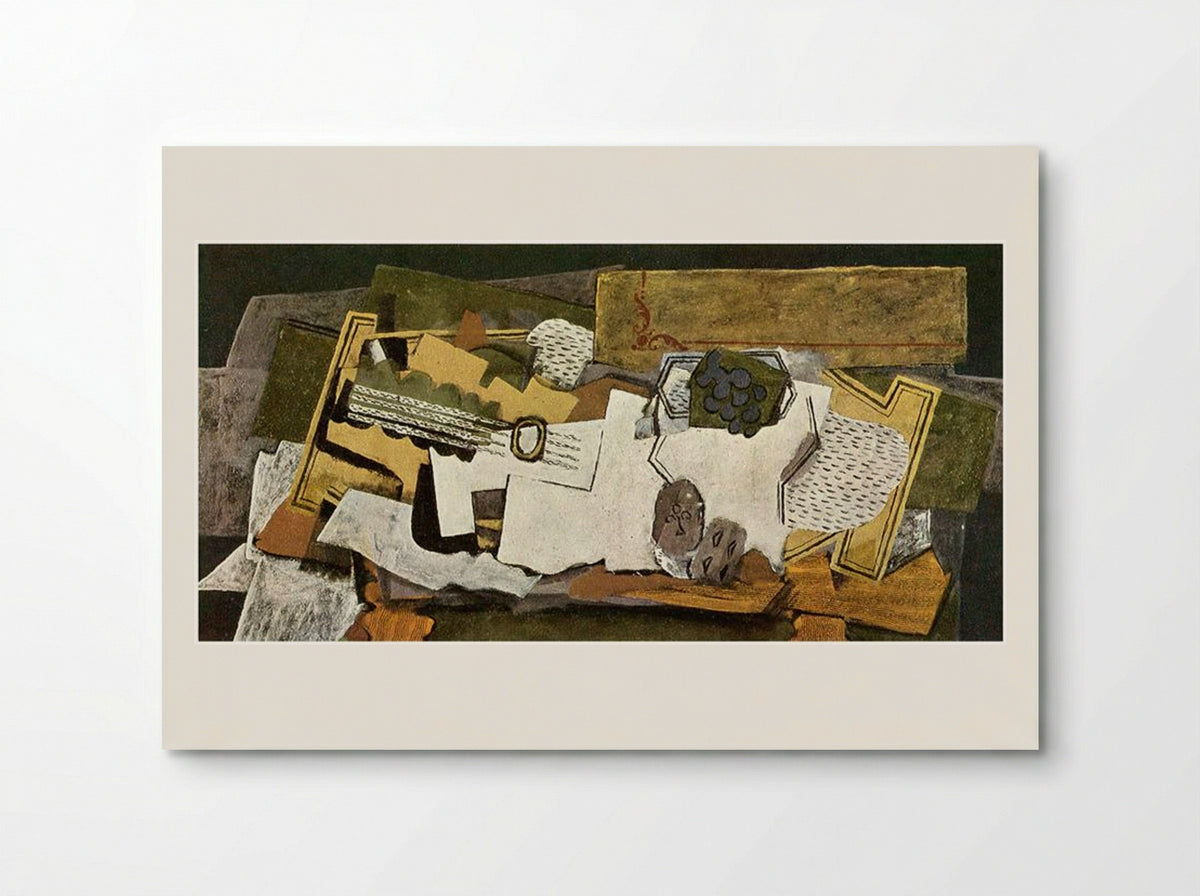 Still Life with a Guitar - Georges Braque - Poster
