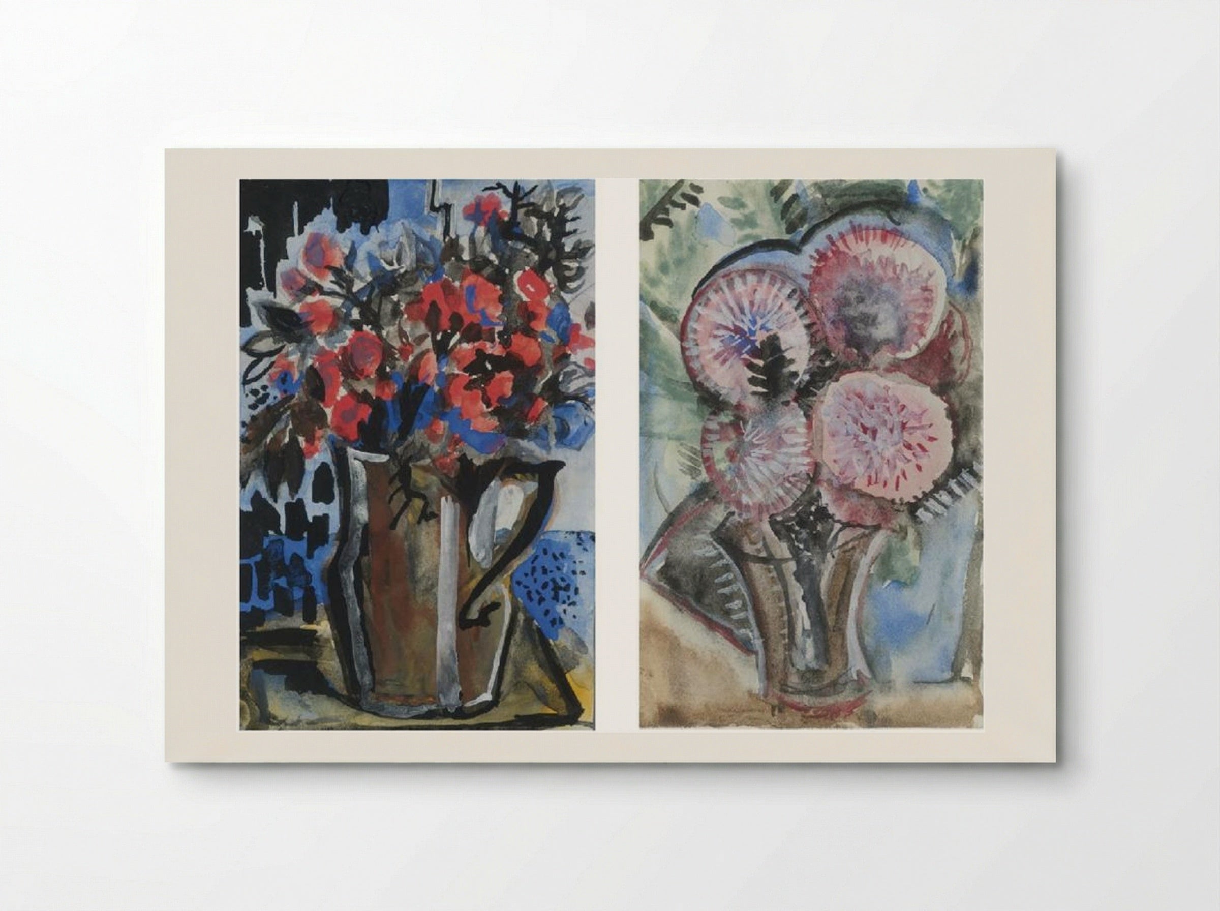 Still Life with a Tiger Lily - Natalia Goncharova - Poster