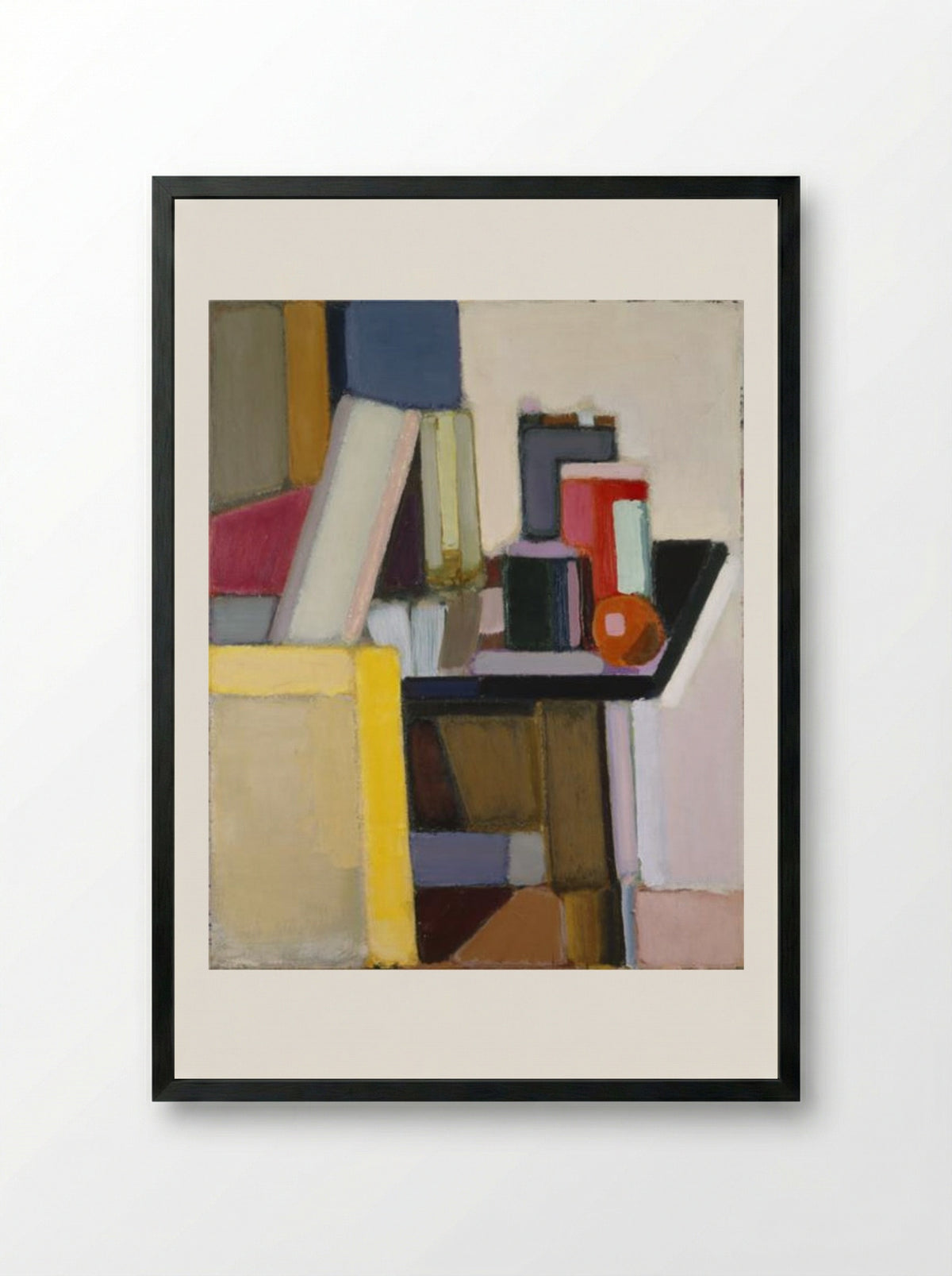 Still Life - Vilhelm Lundstrøm - Framed Print Black