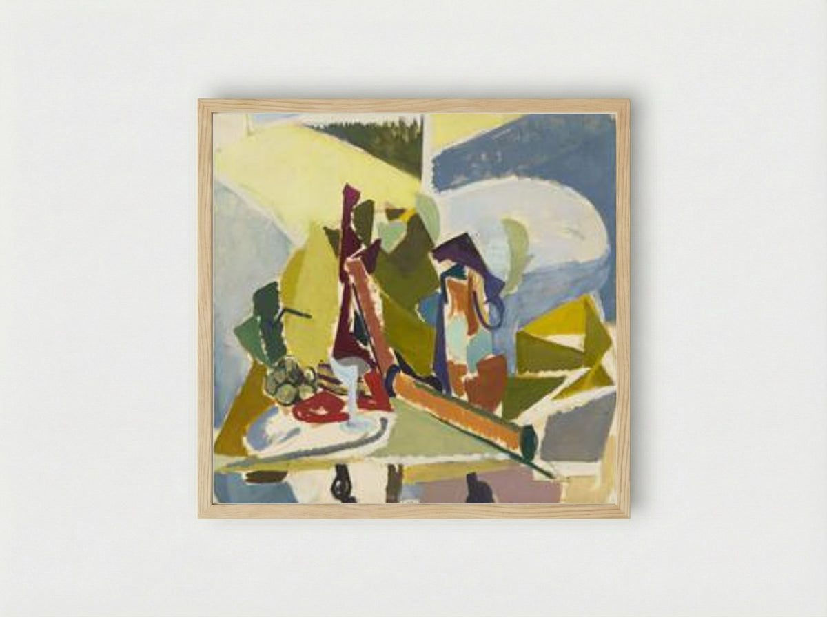 Still Life - Lee Krasner - Framed Print Wood