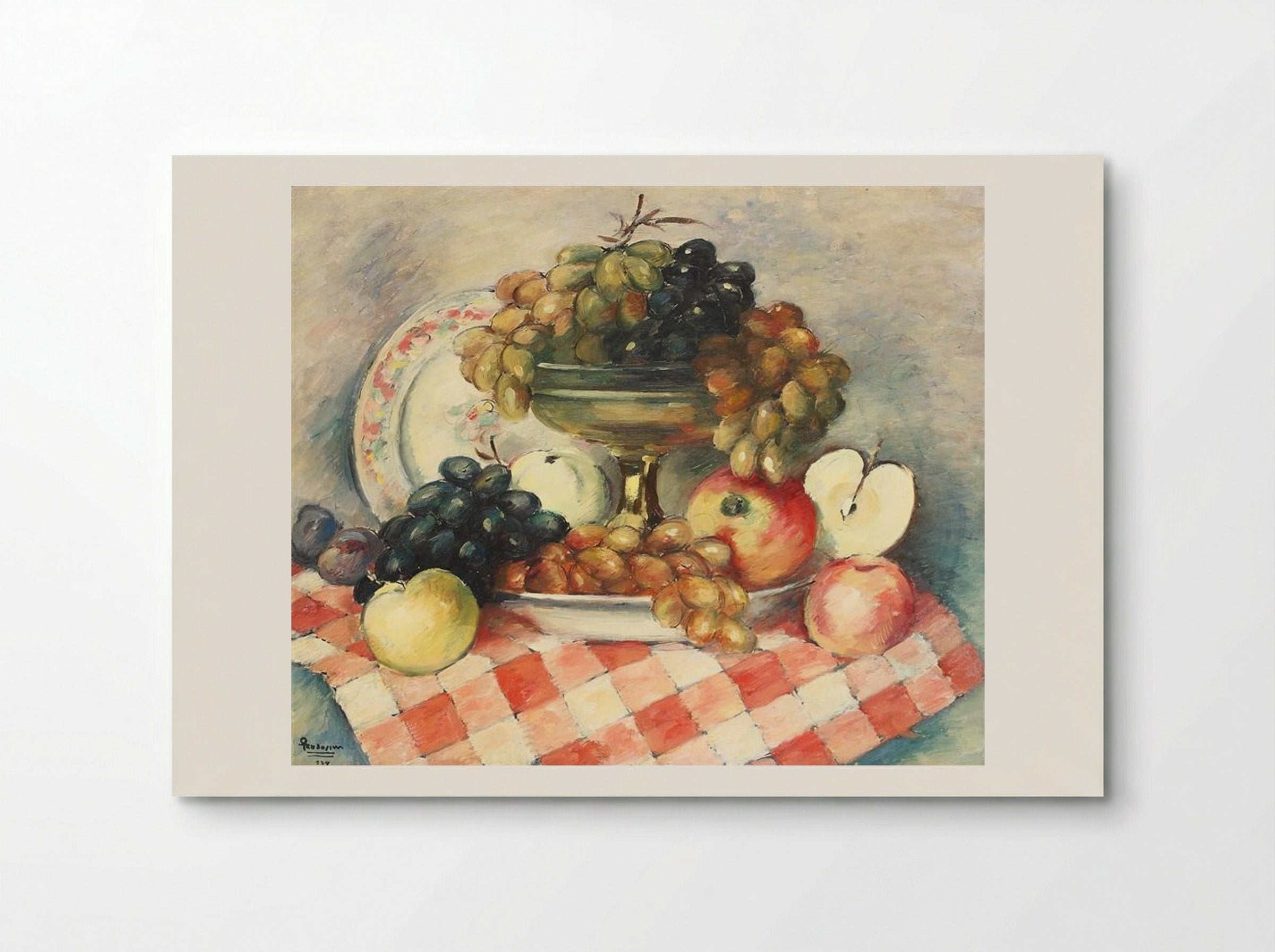 Still-life with Grapes and Apples - Ion Theodorescu-Sion - Poster