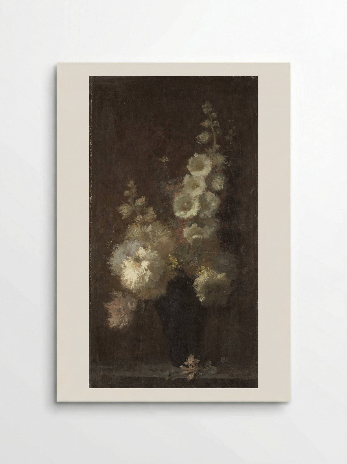 Stilleven met bloemen - Auguste Jouve - Poster