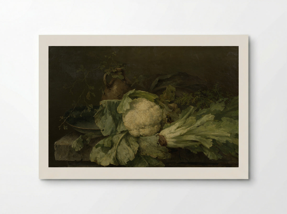 Stilleven met bloemkool - Margaretha Roosenboom - Poster