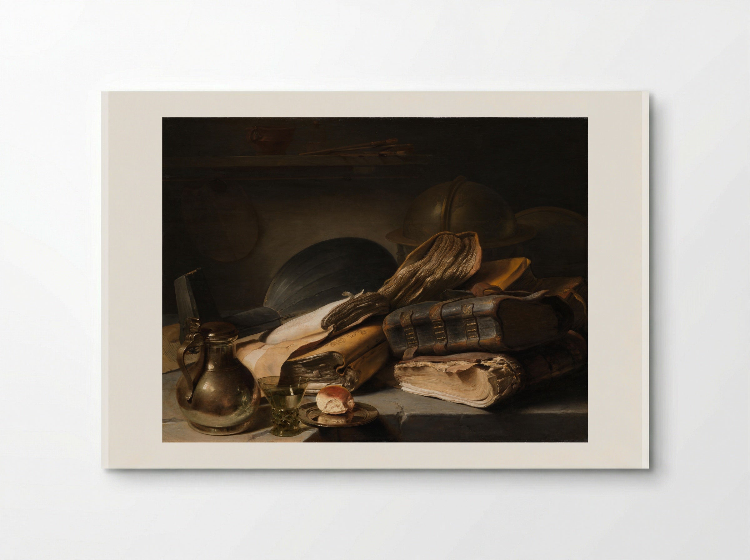 Stilleven met boeken - Jan Lievens - Poster