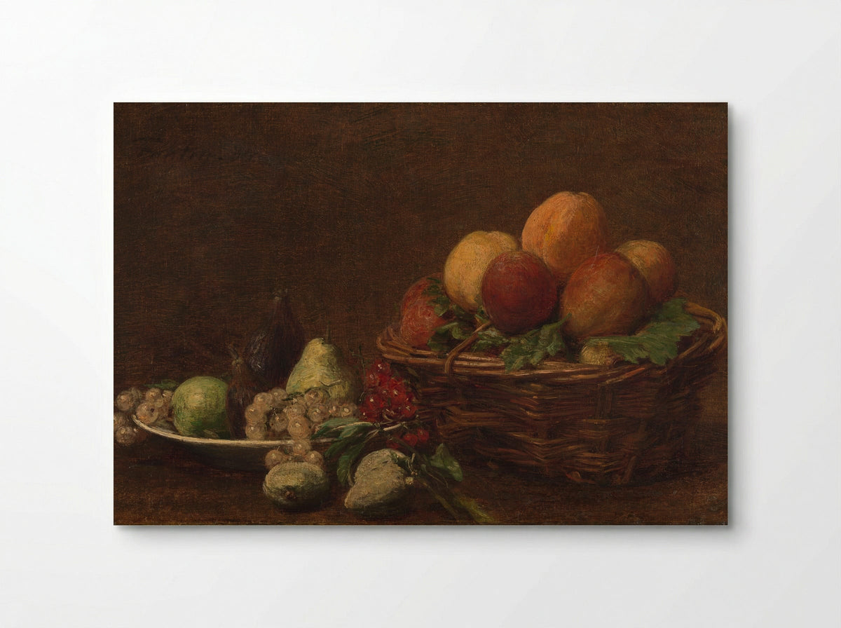 Stilleven met fruit - Henri Fantin-Latour - Poster